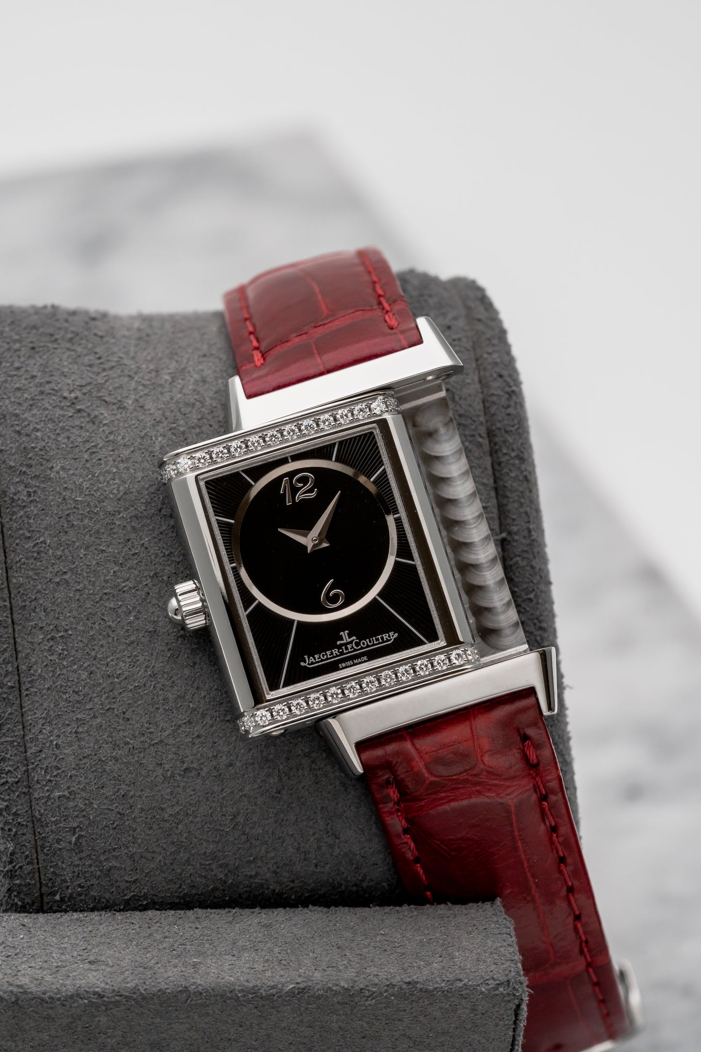 Jaeger-LeCoultre Reverso Duetto Classique Q2568403 Silver/Black Dial
