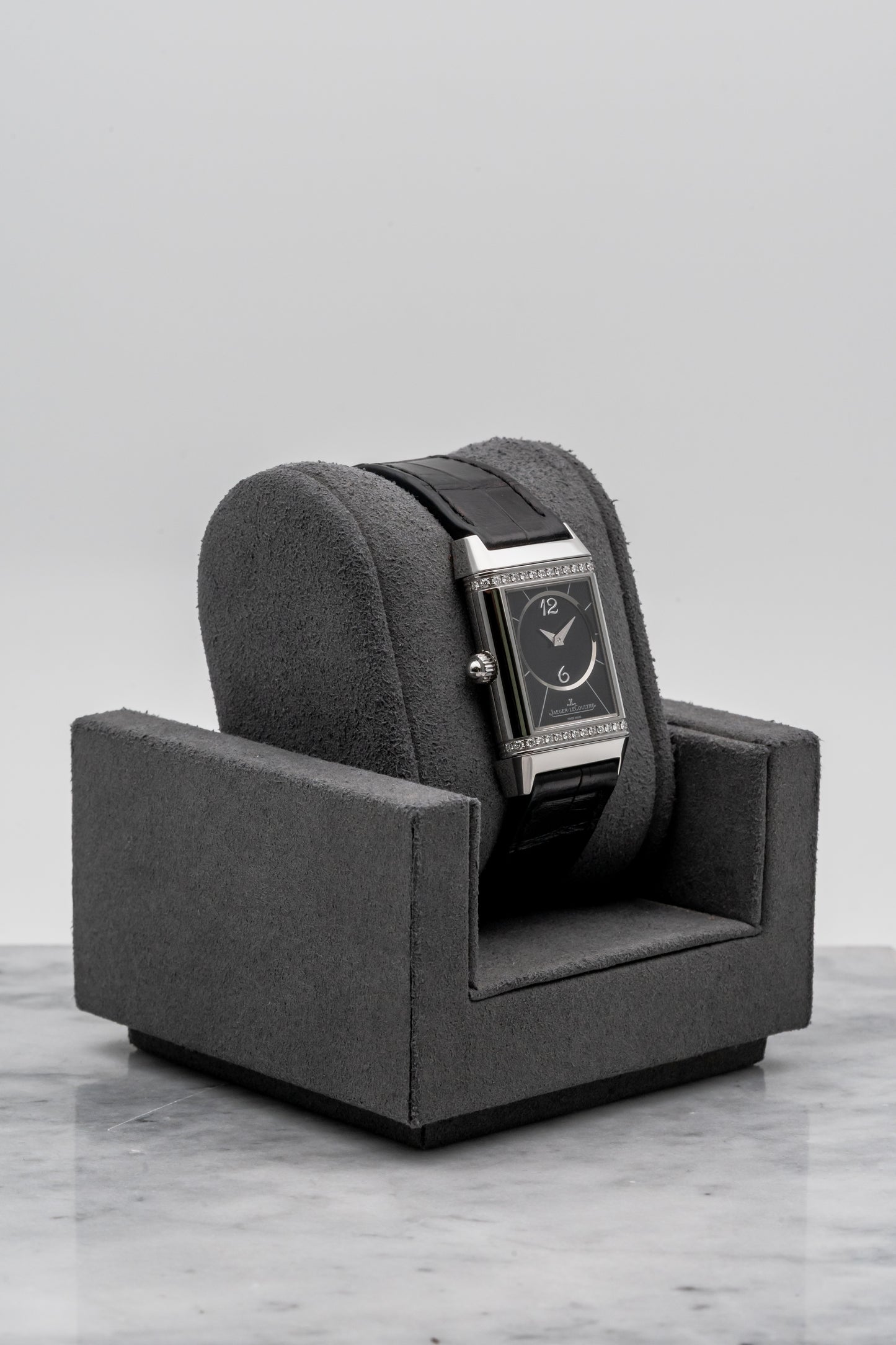 Jaeger-LeCoultre Reverso Duetto Duoface Q2568403 Silver/Black Dial