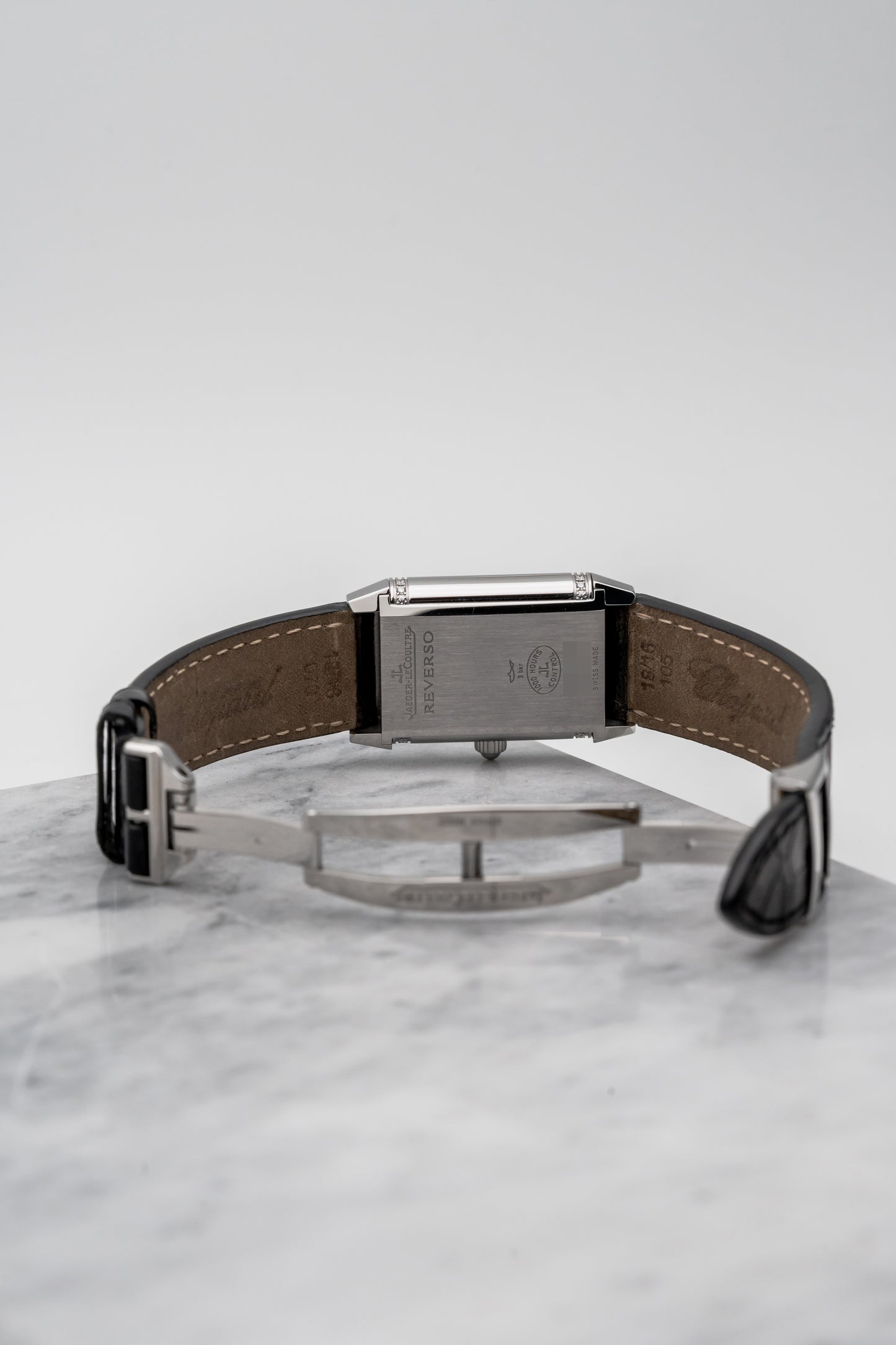 Jaeger-LeCoultre Reverso Duetto Duoface Q2568403 Silver/Black Dial