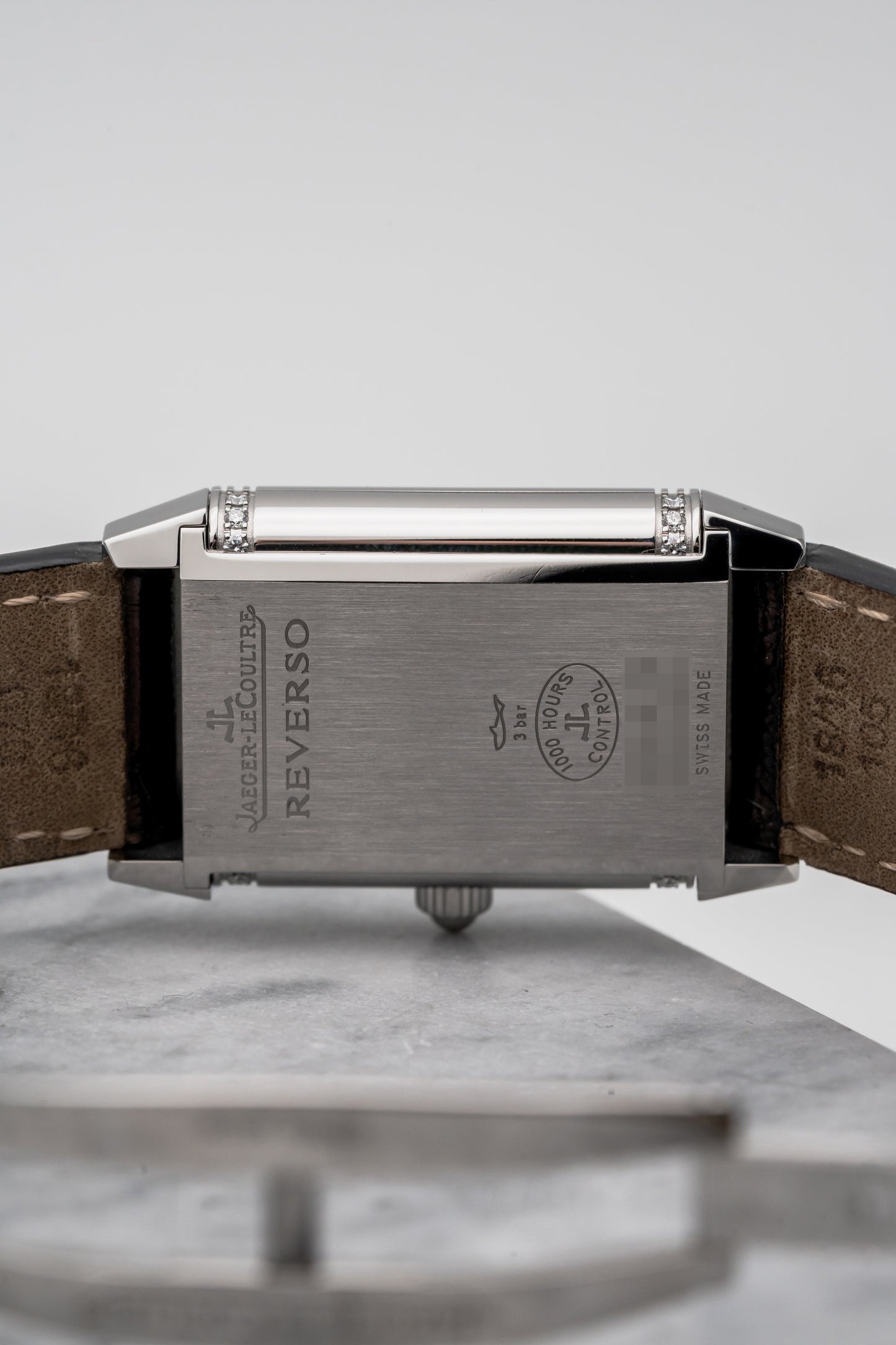 Jaeger-LeCoultre Reverso Duetto Duoface Q2568403 Silver/Black Dial