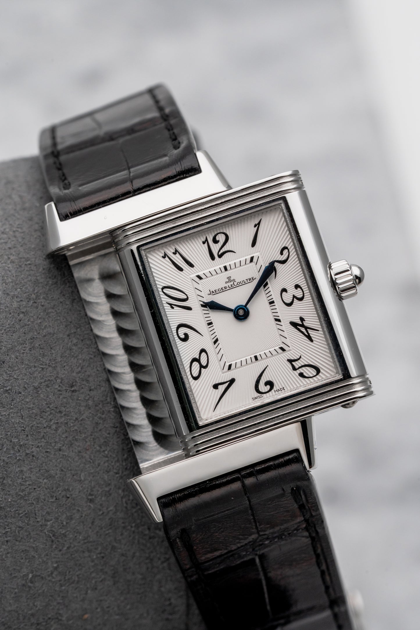 Jaeger-LeCoultre Reverso Duetto Duoface Q2568403 Silver/Black Dial