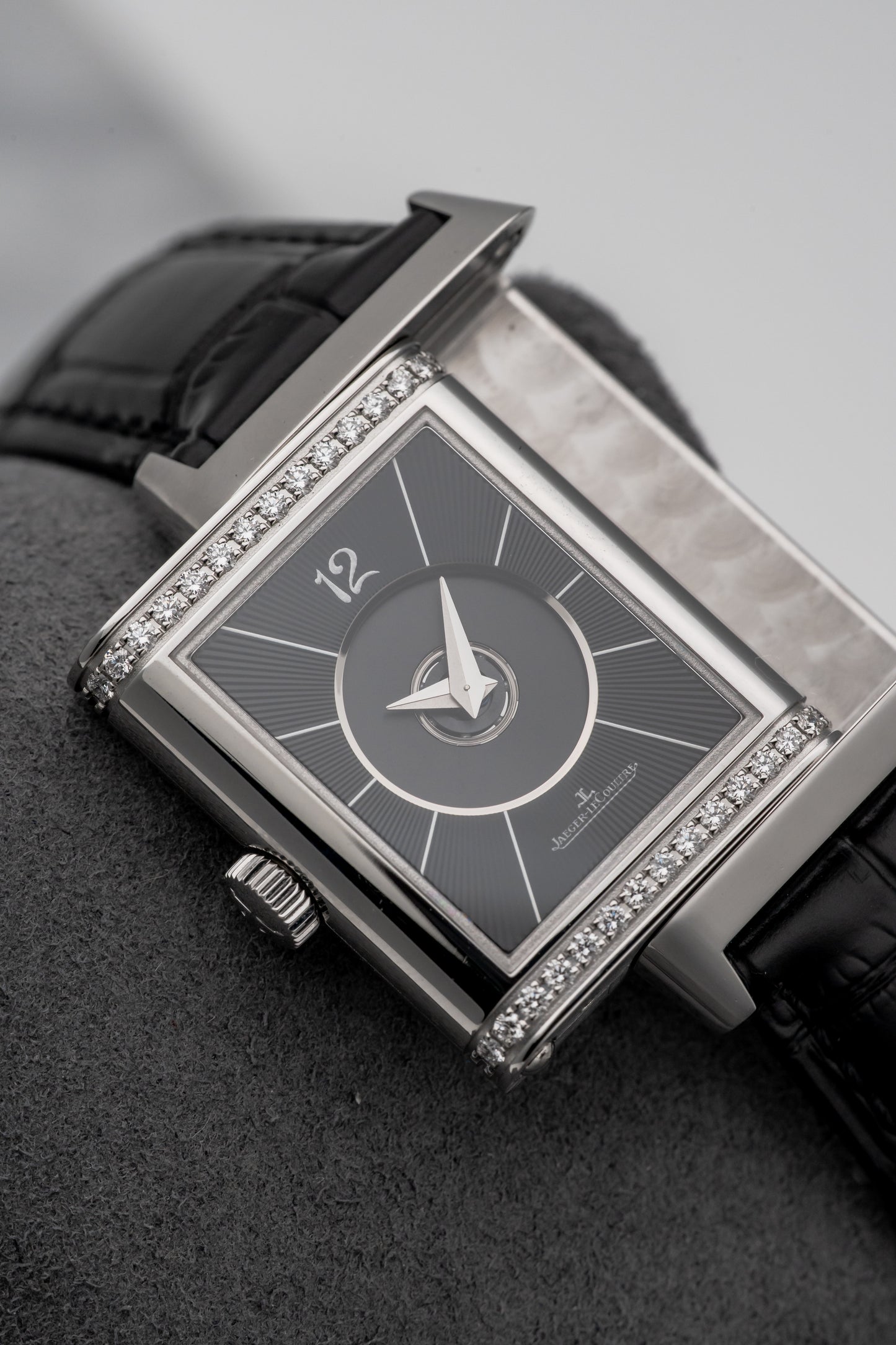 Jaeger-LeCoultre Reverso Classic Medium Duetto Q2578420 Silver/Black Dial