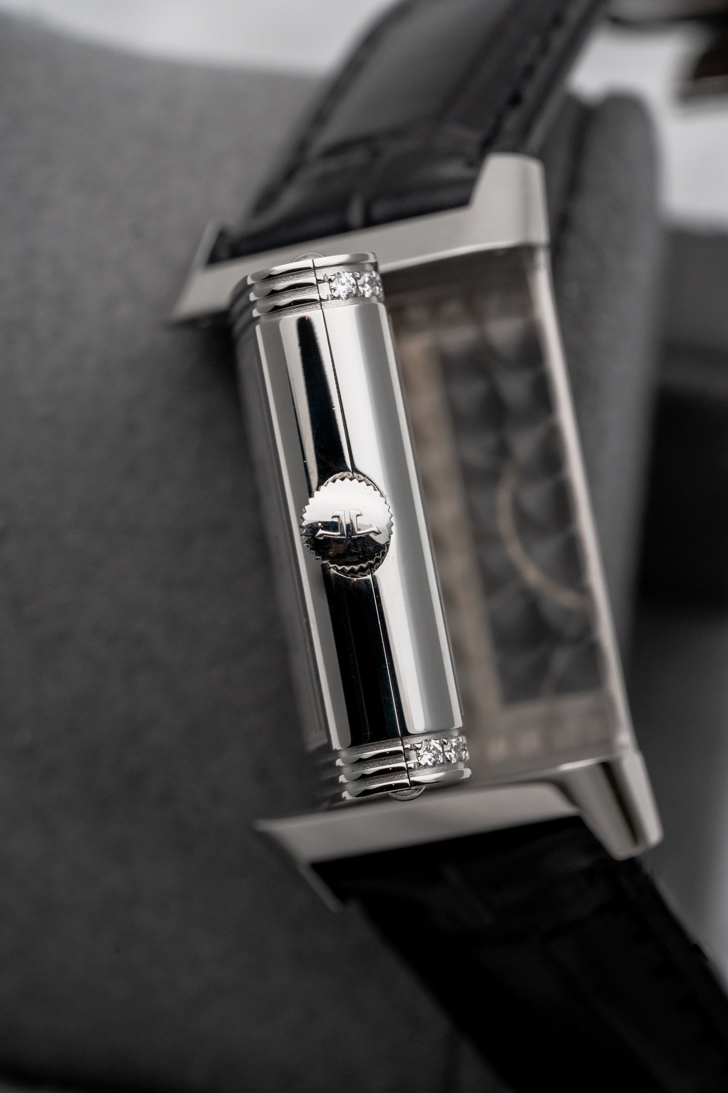 Jaeger-LeCoultre Reverso Classic Medium Duetto Q2578420 Silver/Black Dial