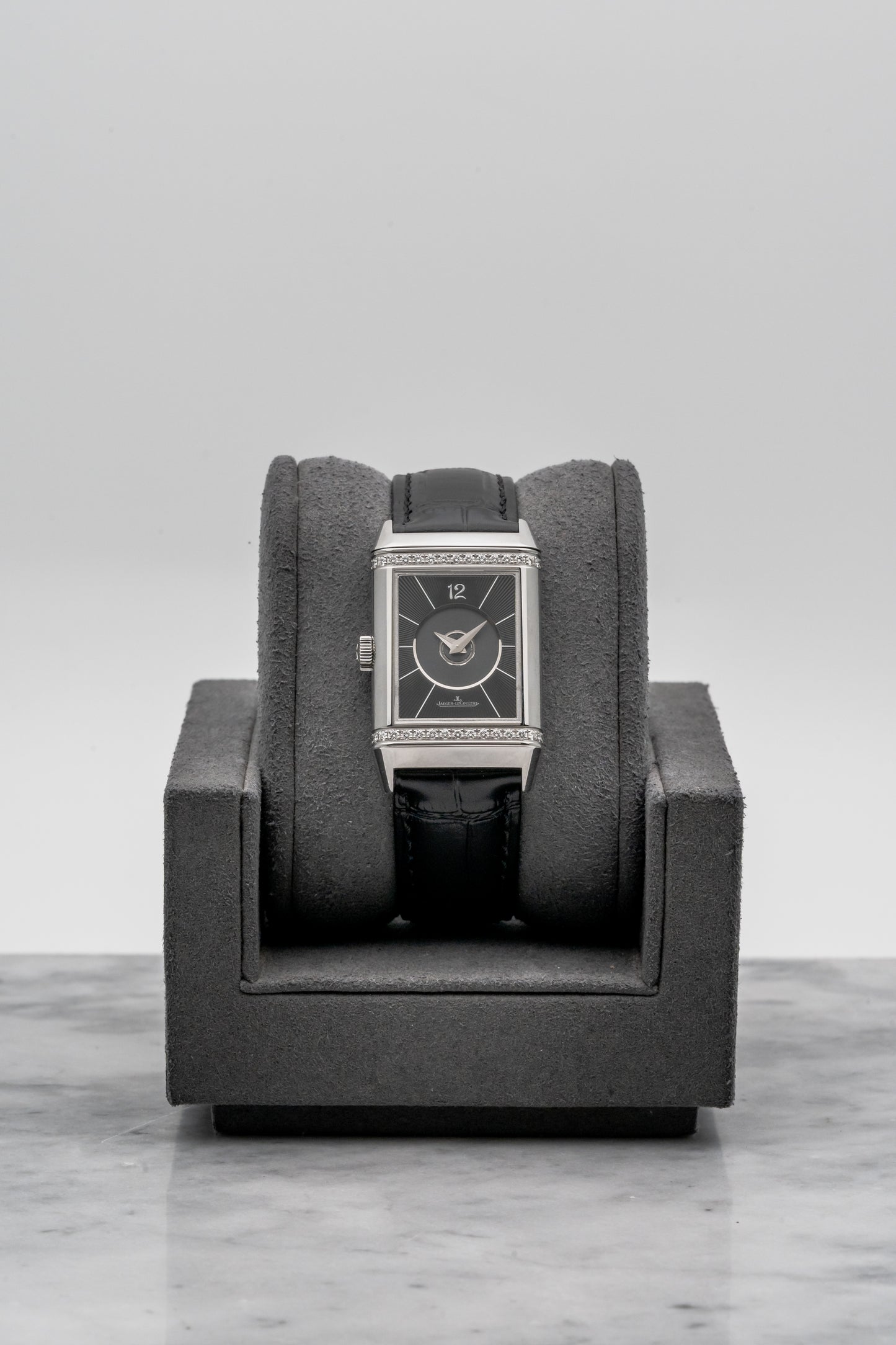 Jaeger-LeCoultre Reverso Classic Medium Duetto Q2578420 Silver/Black Dial