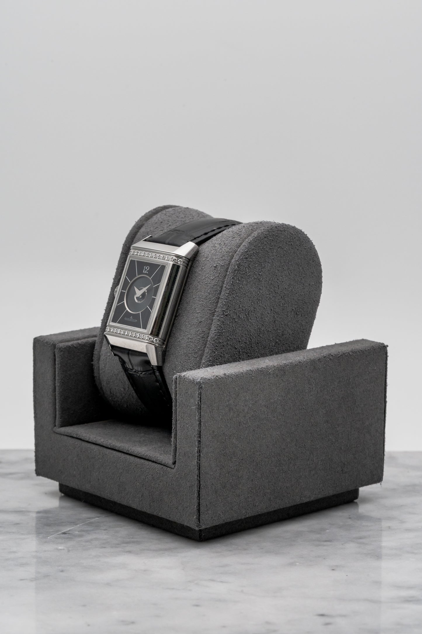 Jaeger-LeCoultre Reverso Classic Medium Duetto Q2578420 Silver/Black Dial