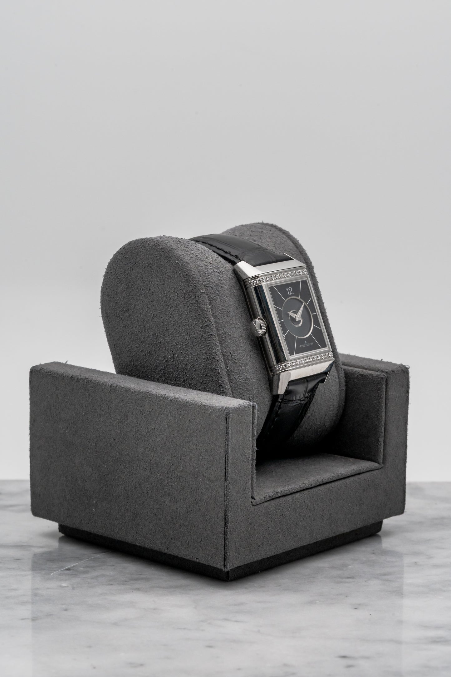 Jaeger-LeCoultre Reverso Classic Medium Duetto Q2578420 Silver/Black Dial