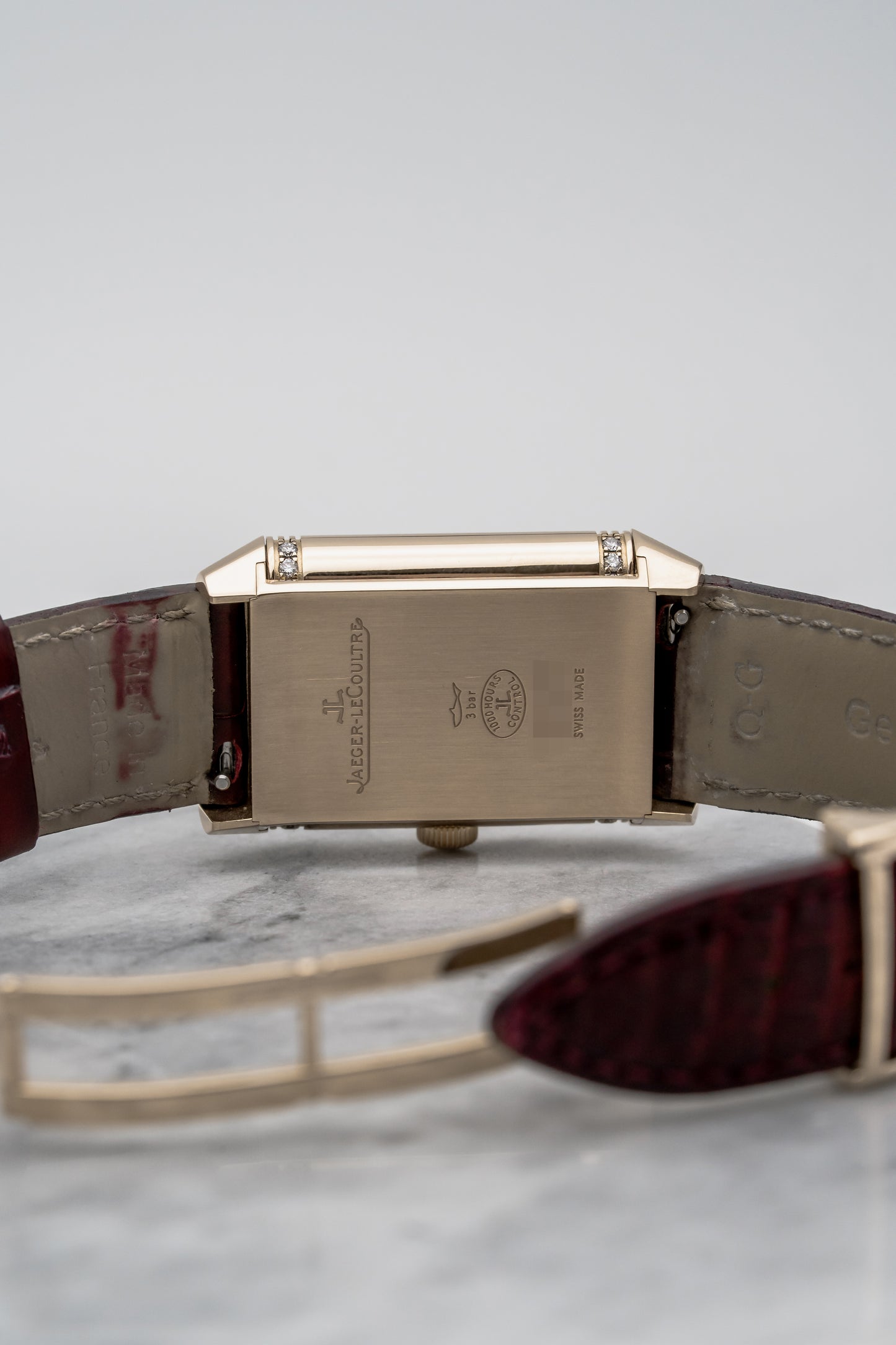 Jaeger-LeCoultre Reverso Duetto Q25824LE Rose Gold, Silver & Mother of Pearl Dial