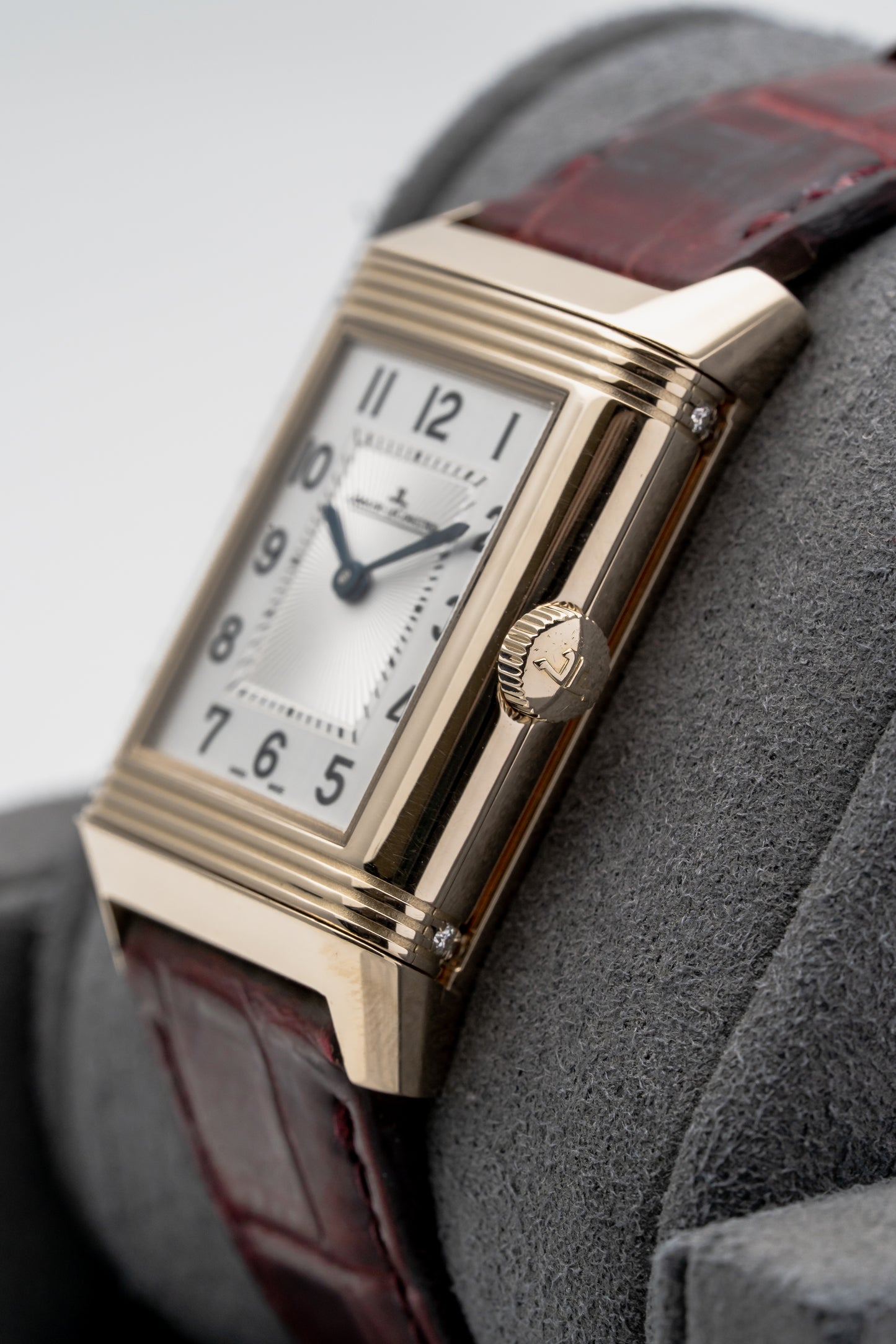 Jaeger-LeCoultre Reverso Duetto Q25824LE Rose Gold, Silver & Mother of Pearl Dial