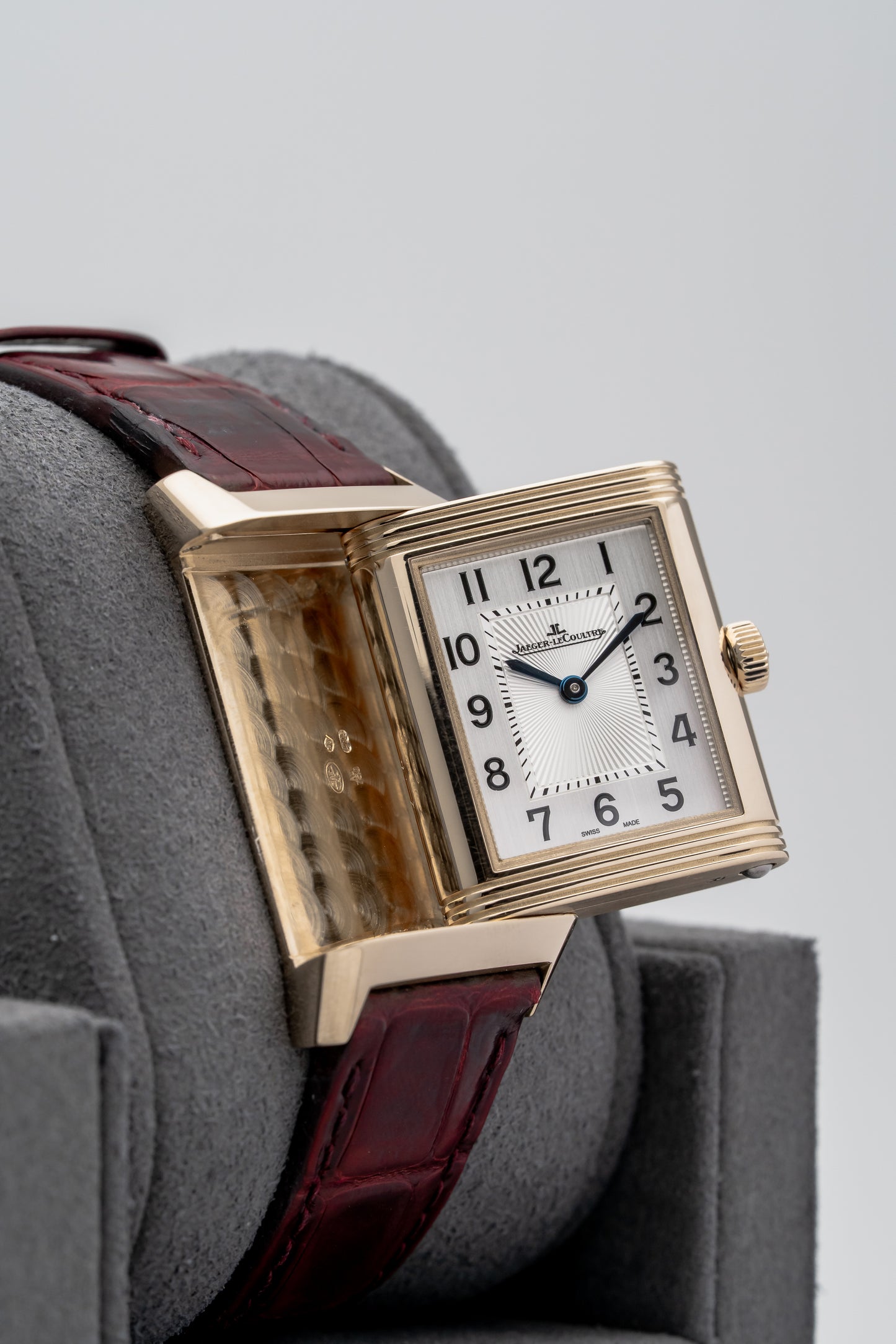 Jaeger-LeCoultre Reverso Duetto Q25824LE Rose Gold, Silver & Mother of Pearl Dial