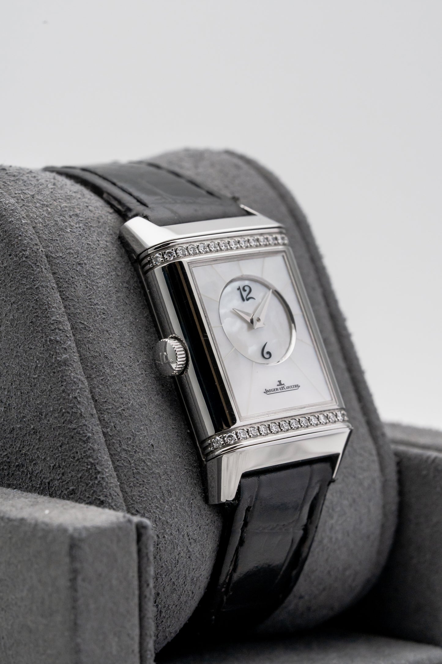 Jaeger-LeCoultre Reverso Duetto Q25884LE, Silver Dial