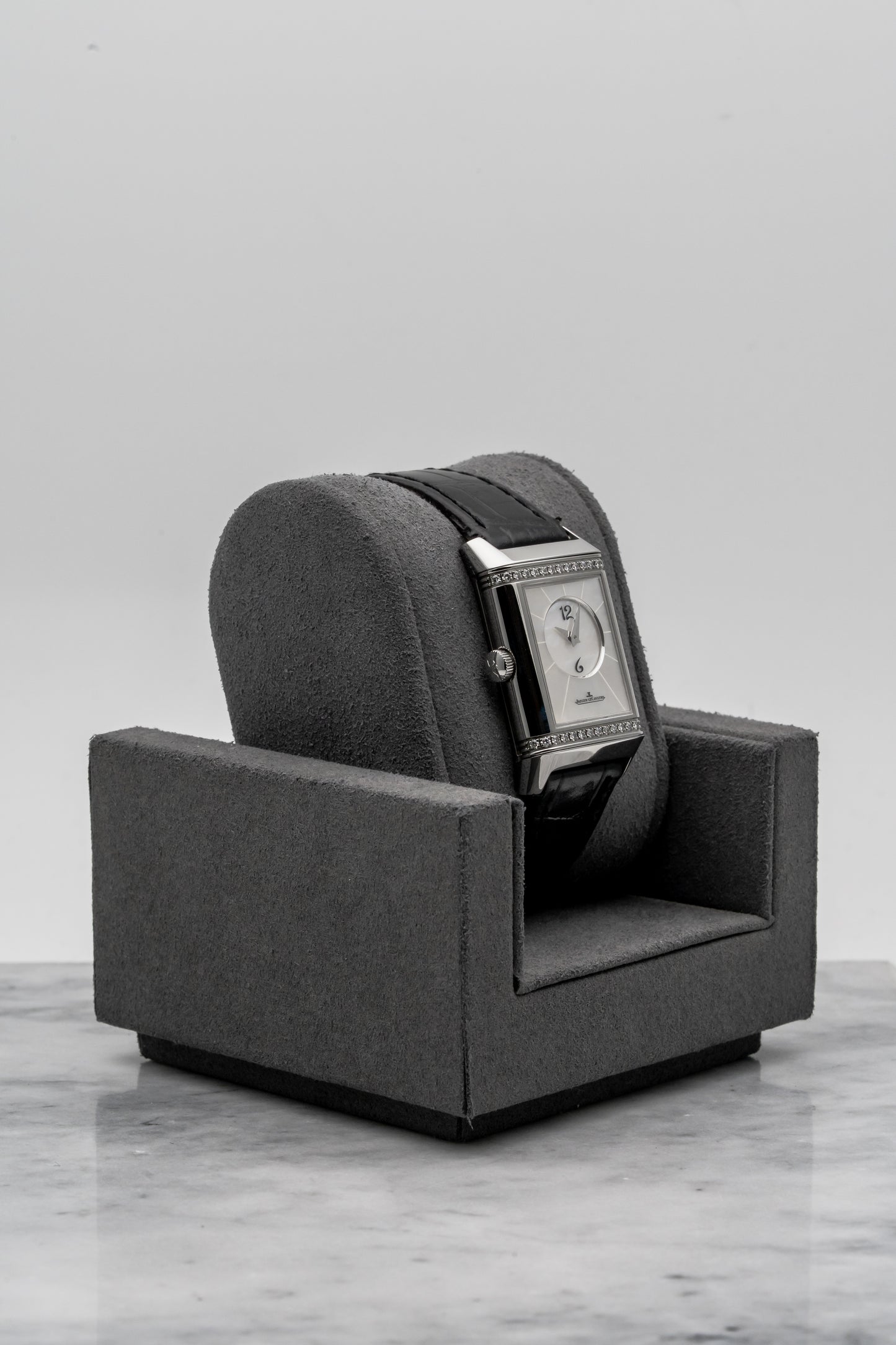 Jaeger-LeCoultre Reverso Duetto Q25884LE, Silver Dial