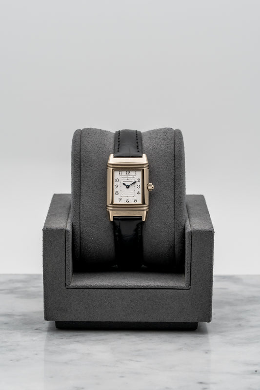 Jaeger-LeCoultre Reverso Duetto Duo Q2662420 Rose Gold, Silver & Black Dial
