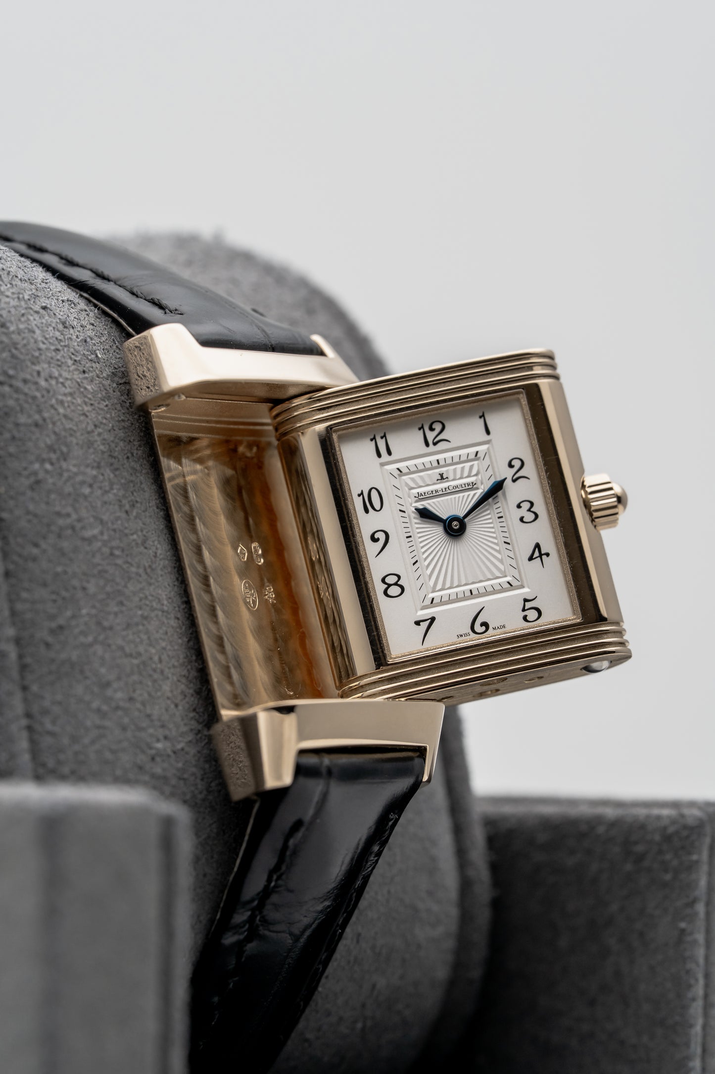 Jaeger-LeCoultre Reverso Duetto Duo Q2662420 Rose Gold, Silver & Black Dial