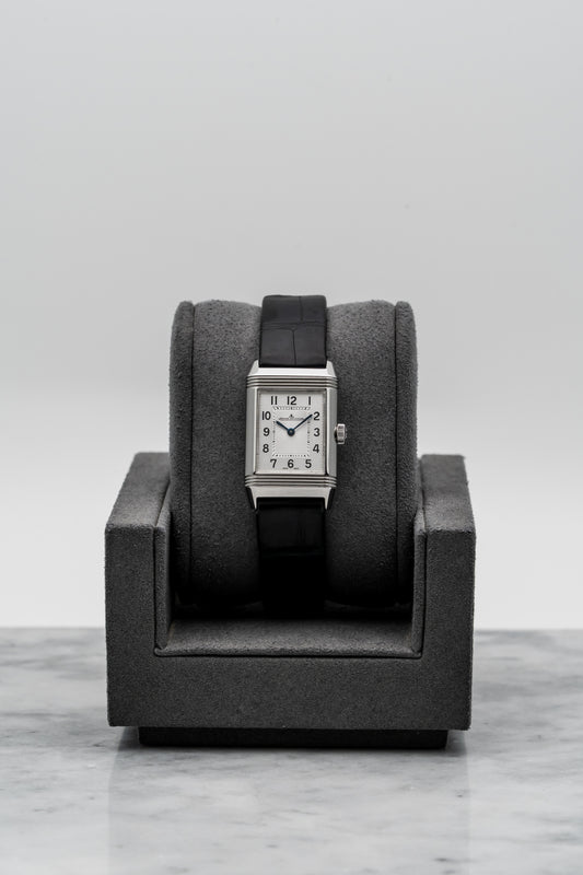 Jaeger-LeCoultre Reverso Duetto Q2668GAB Stainless Steel, Blue Sunburst & Silvered Dials