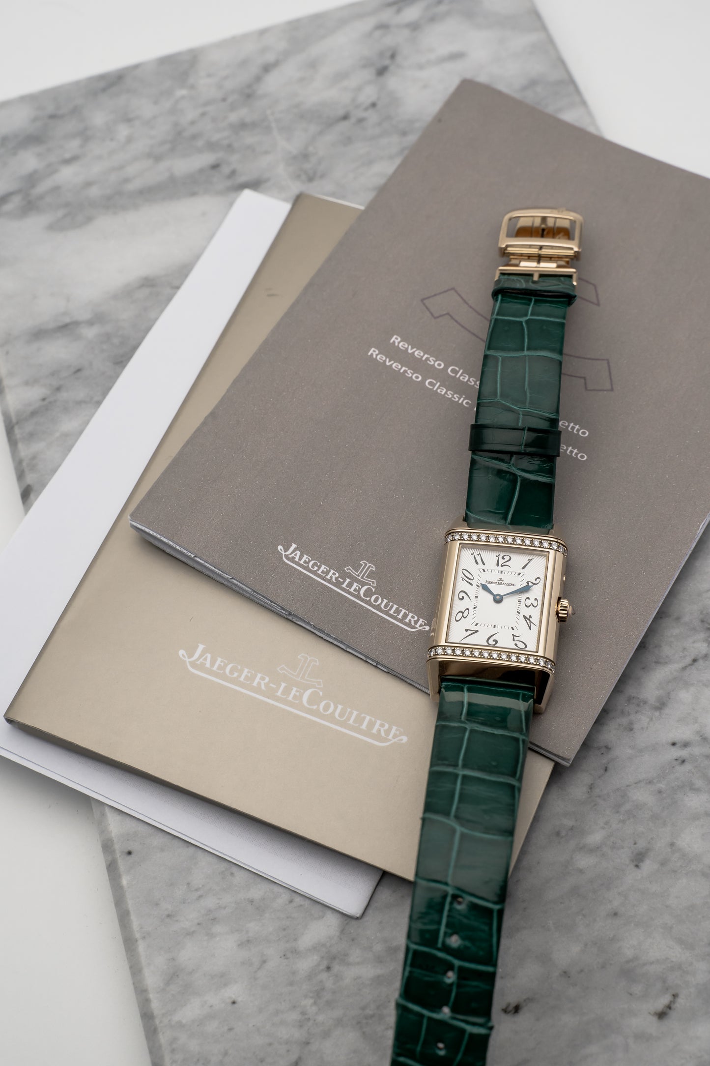 Jaeger-LeCoultre Reverso Duetto Duo Q2692420 Rose Gold, Silver & Black Dial