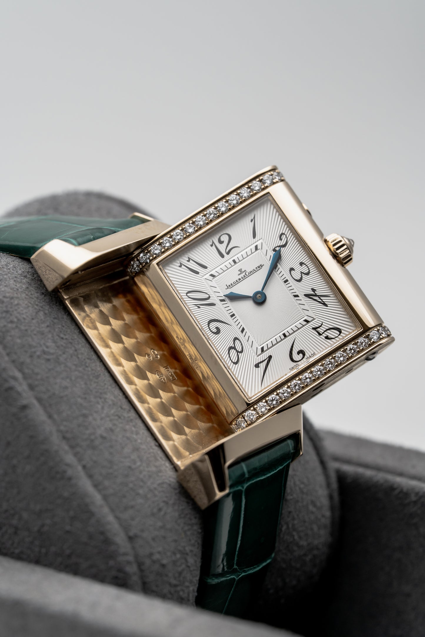 Jaeger-LeCoultre Reverso Duetto Duo Q2692420 Rose Gold, Silver & Black Dial