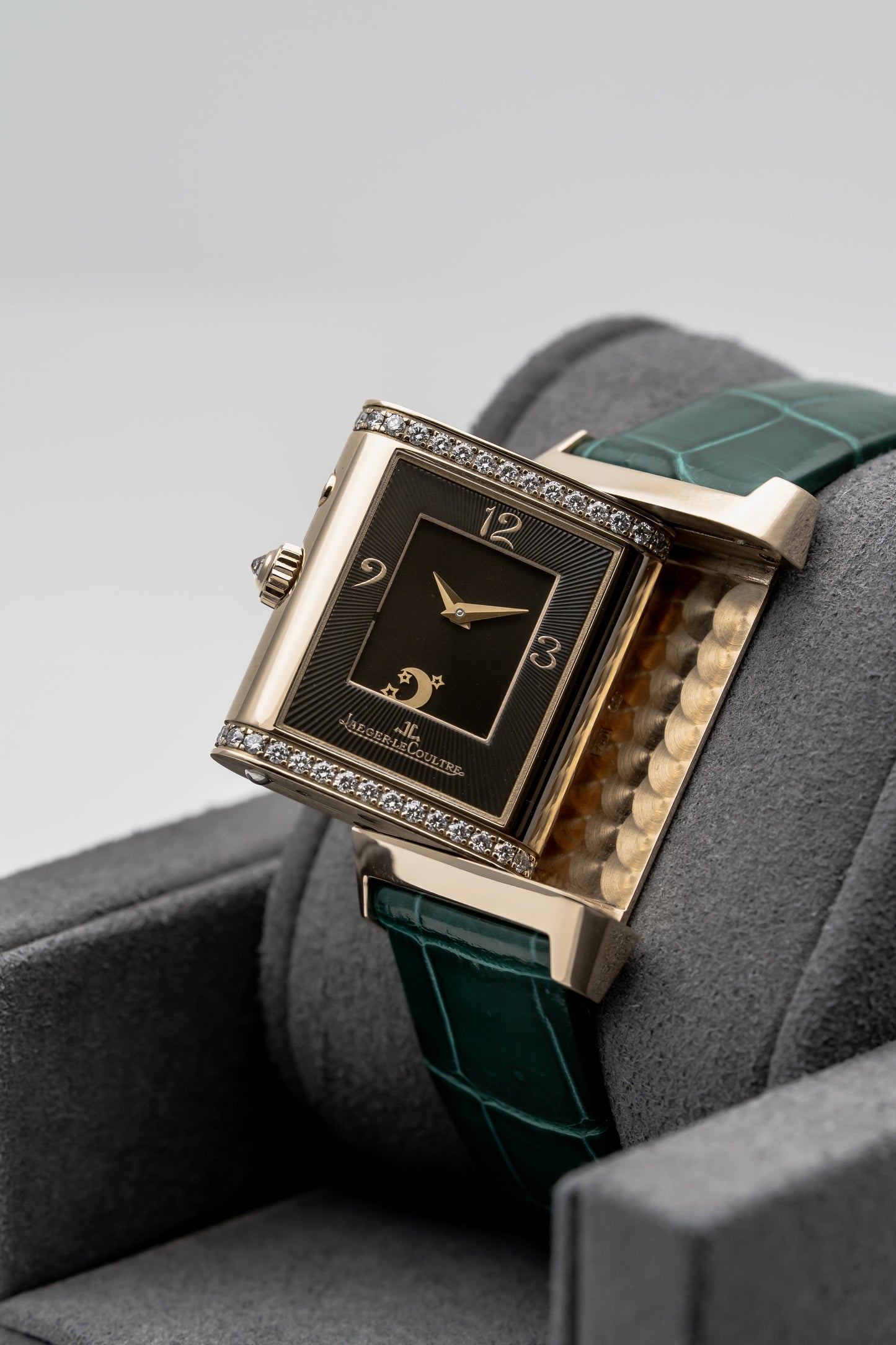 Jaeger-LeCoultre Reverso Duetto Duo Q2692420 Rose Gold, Silver & Black Dial