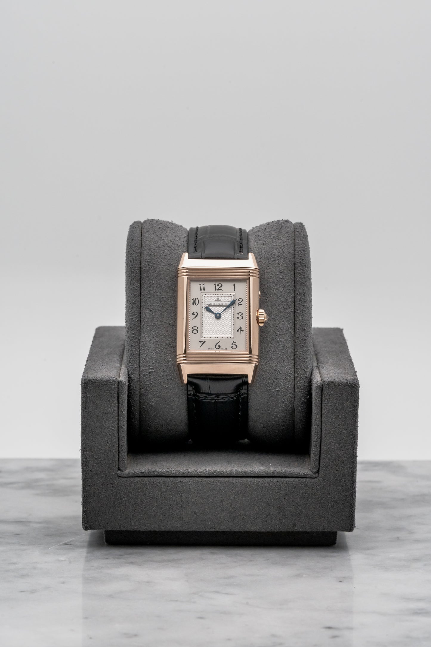 Jaeger-LeCoultre Reverso Women's Duetto Duo Q2692424 Rose Gold Silver/Black Dial