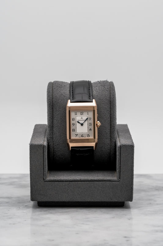 Jaeger-LeCoultre Reverso Women's Duetto Duo Q2692424 Silver/Black Dial