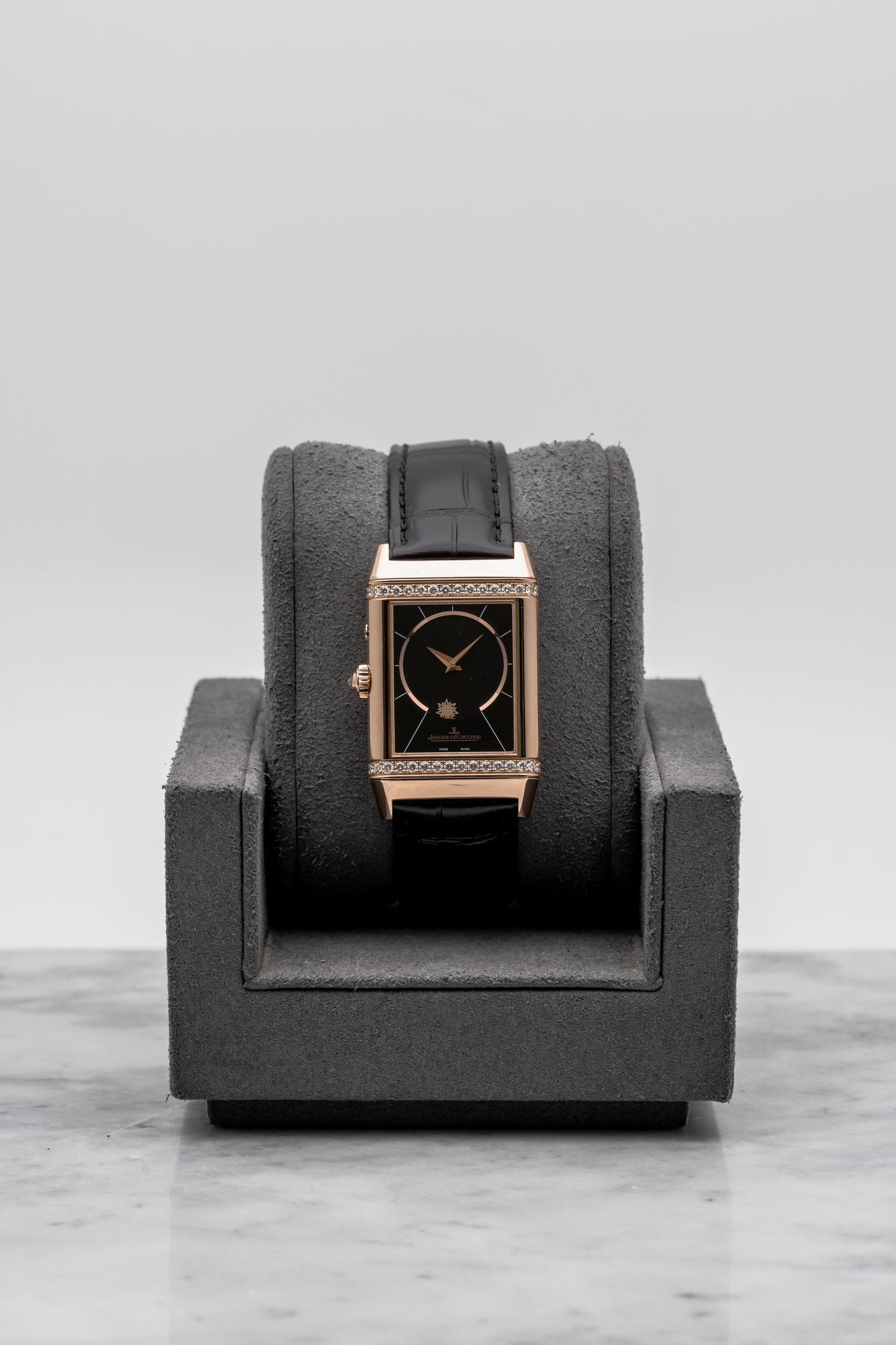 Jaeger-LeCoultre Reverso Women's Duetto Duo Q2692424 Silver/Black Dial