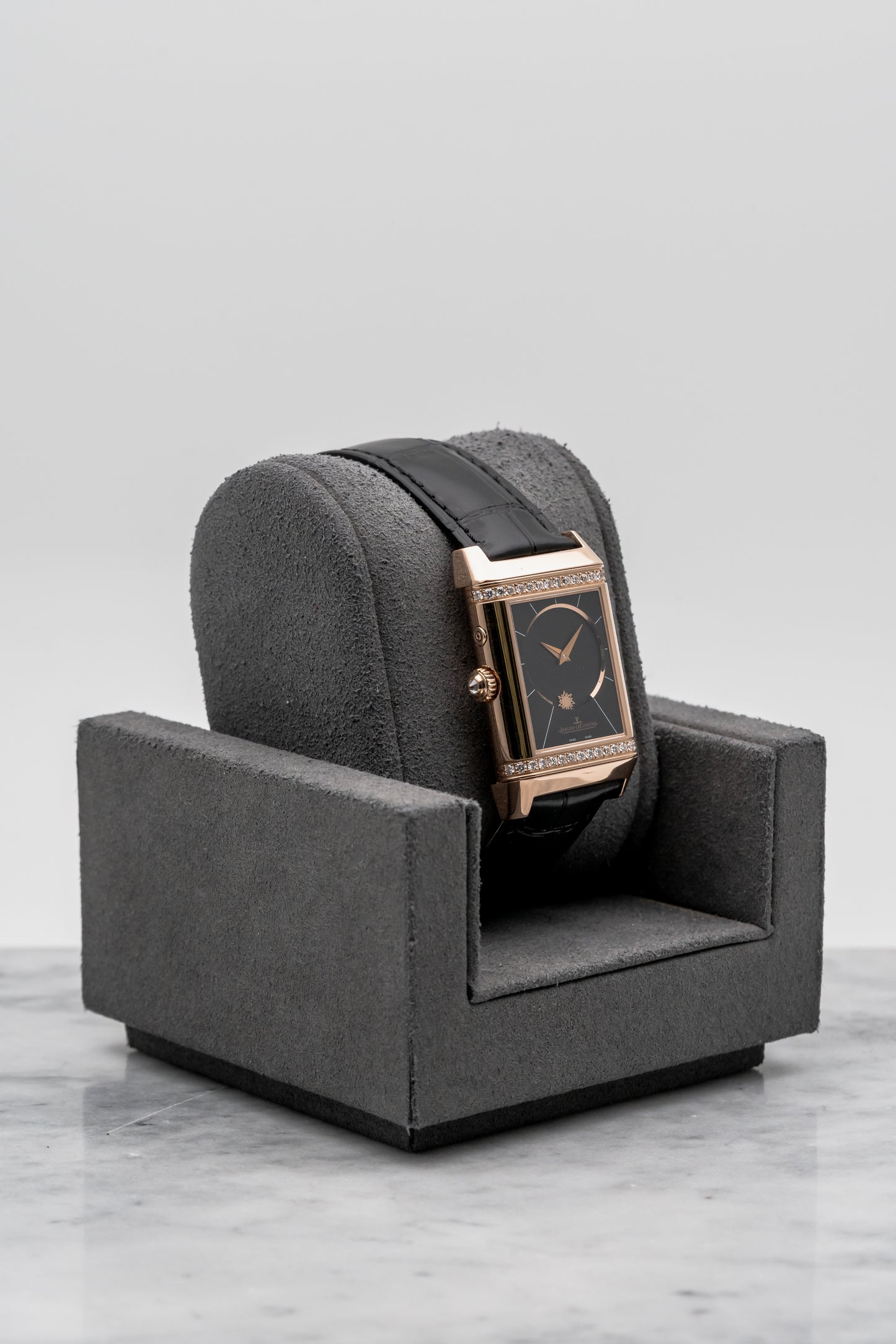 Jaeger-LeCoultre Reverso Women's Duetto Duo Q2692424 Silver/Black Dial
