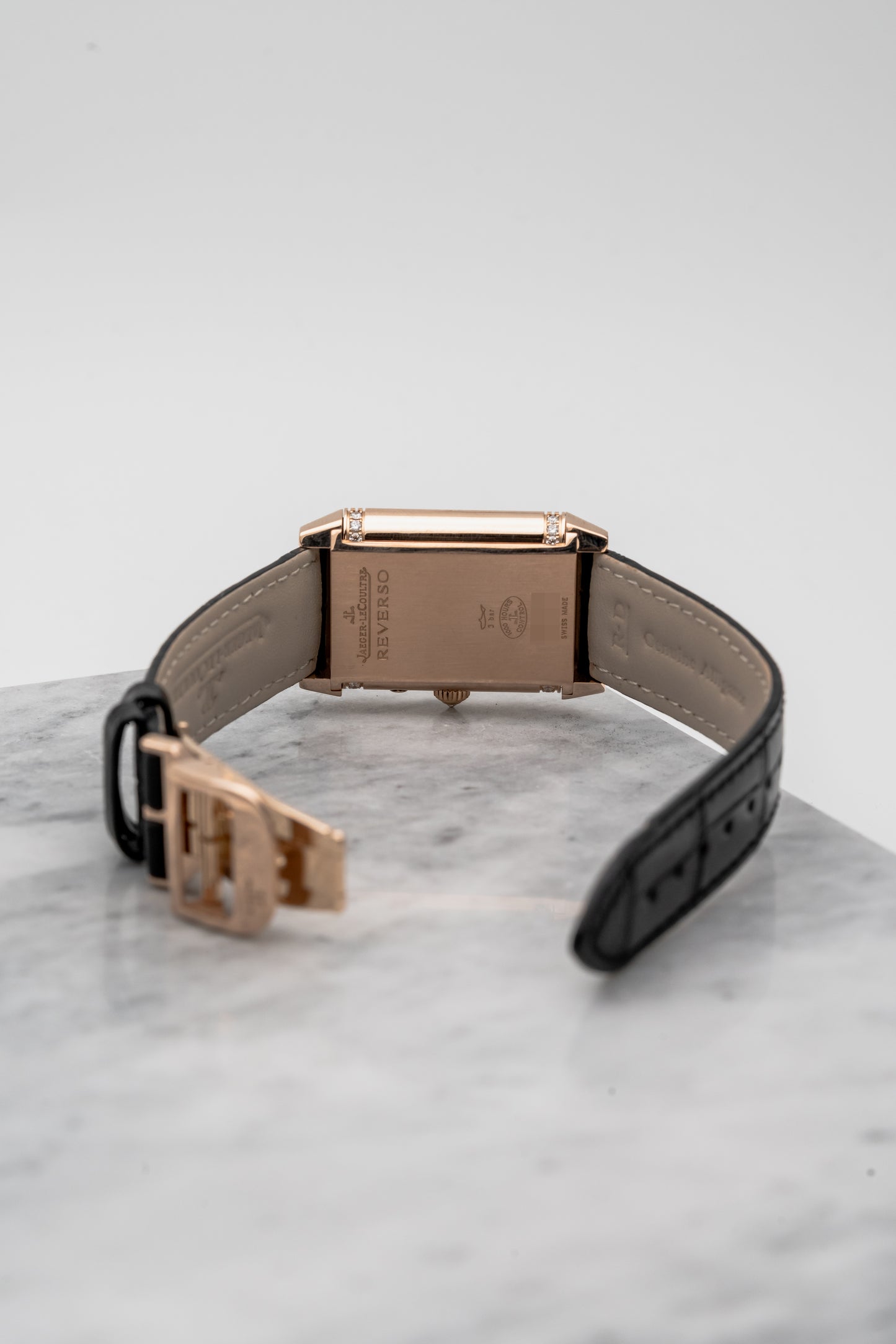 Jaeger-LeCoultre Reverso Women's Duetto Duo Q2692424 Silver/Black Dial