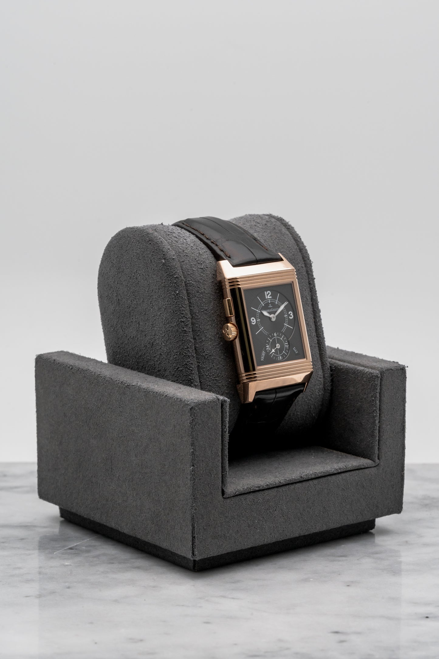 Jaeger-LeCoultre Reverso Duoface Q2712410 Silver/Black Dial