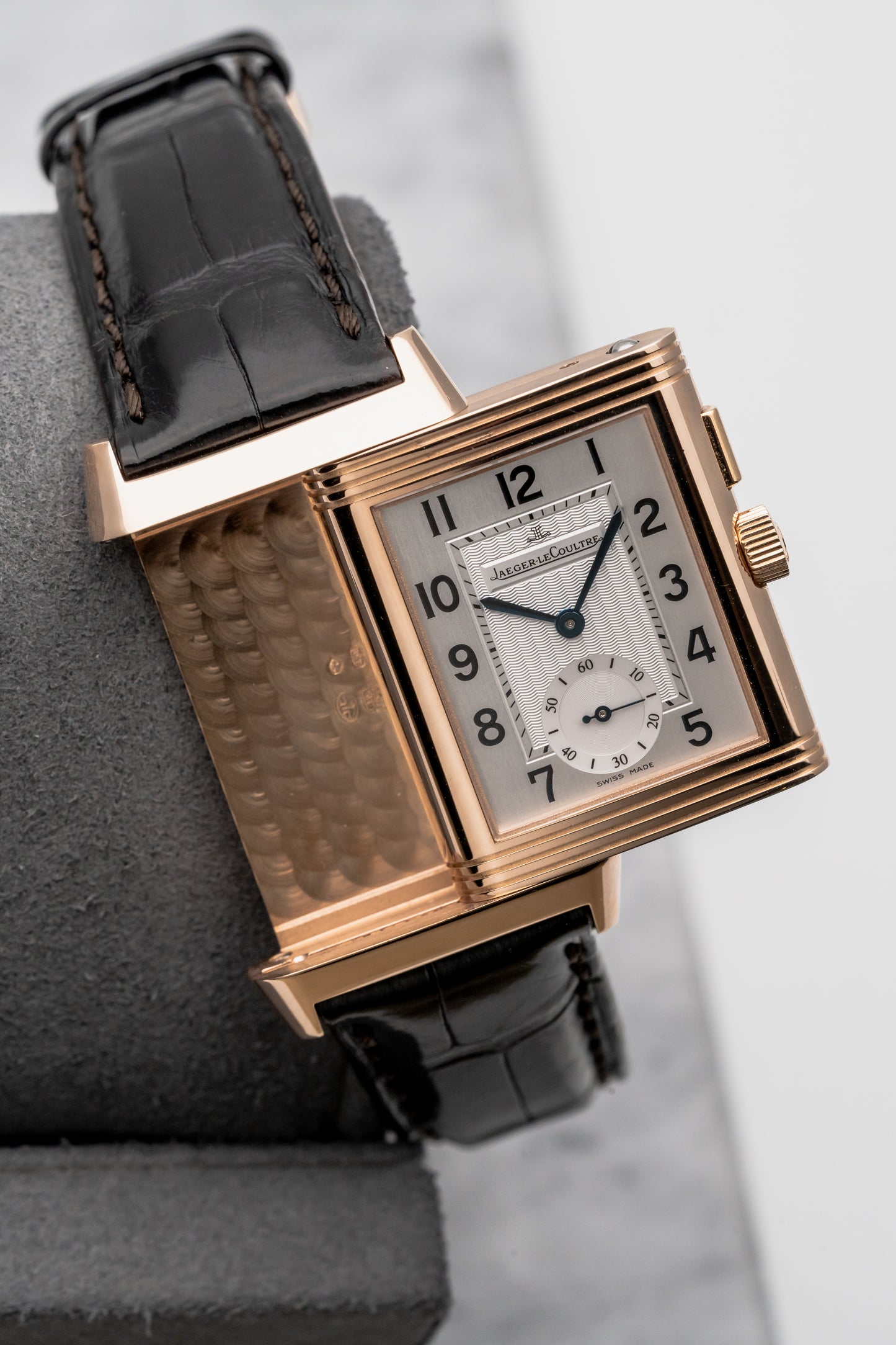 Jaeger-LeCoultre Reverso Duoface Q2712410 Silver/Black Dial