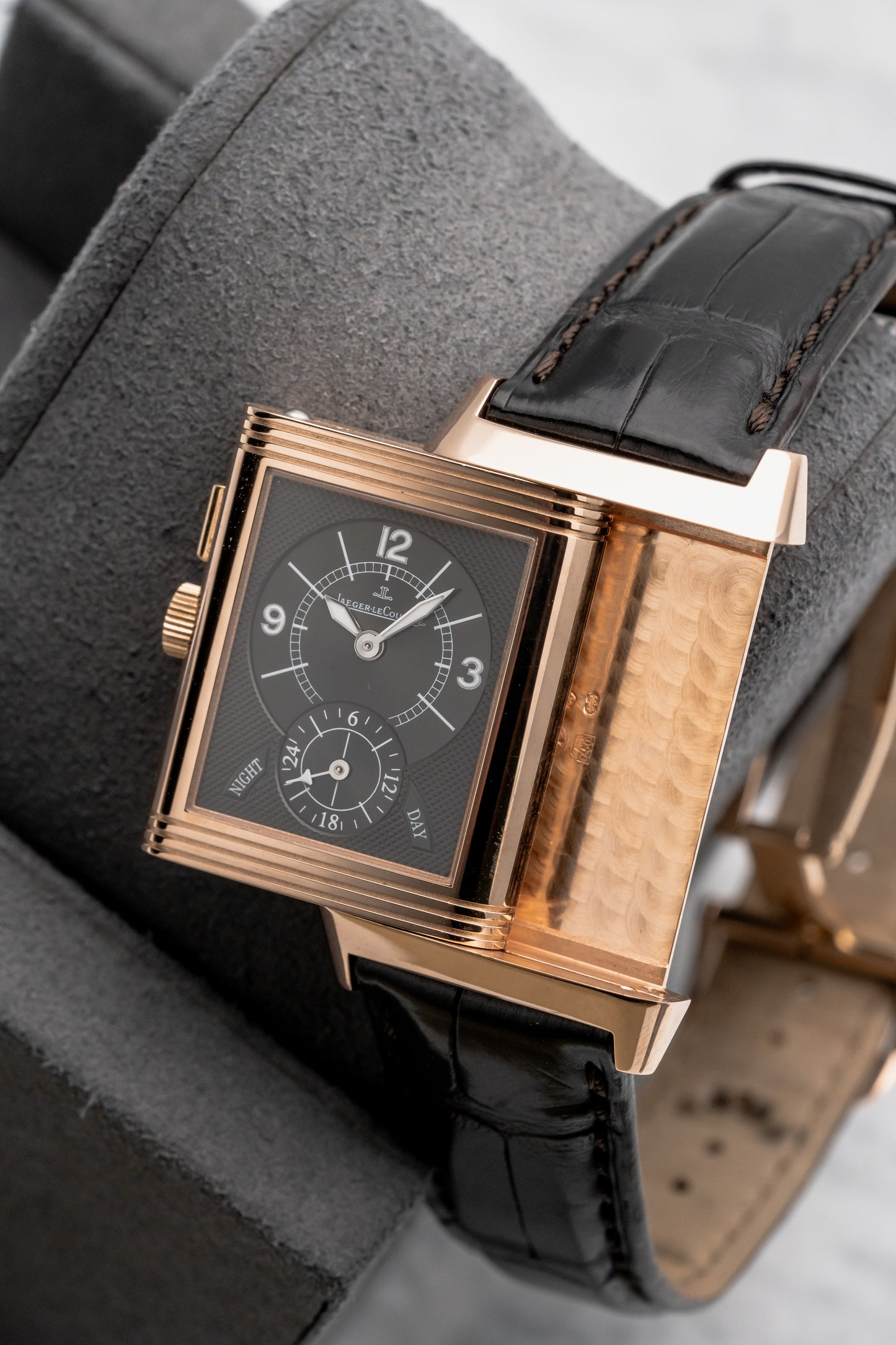 Jaeger-LeCoultre Reverso Duoface Q2712410 Silver/Black Dial