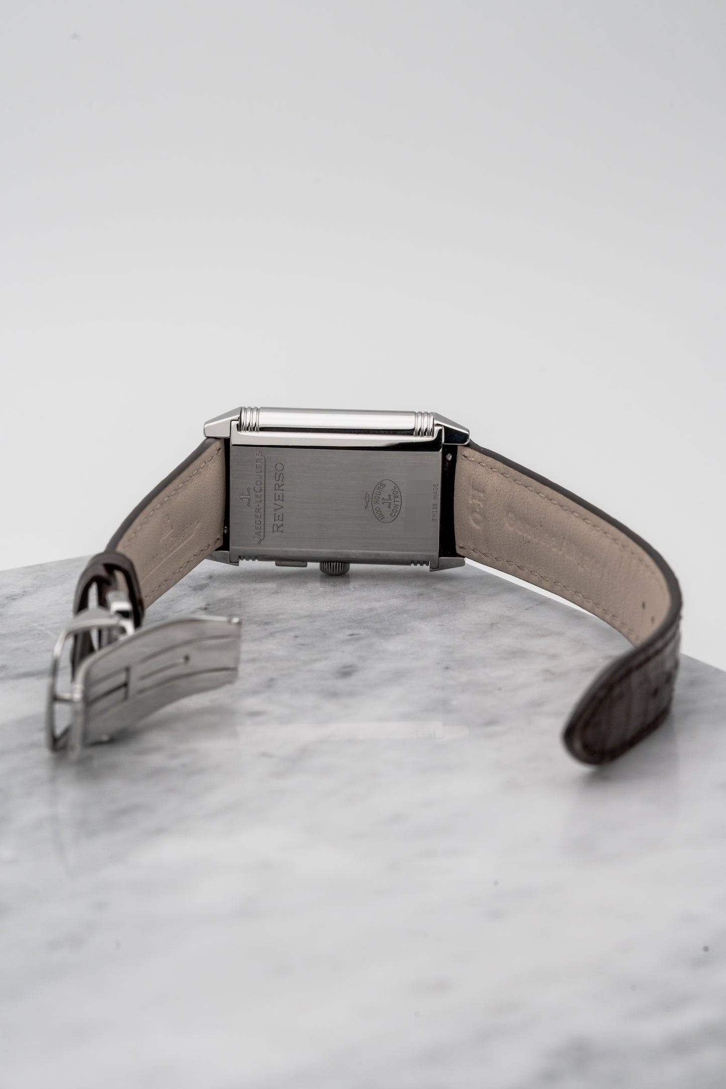 Jaeger-LeCoultre Reverso Duoface Q2718410 Silver Guilloché / Black Dual Dial