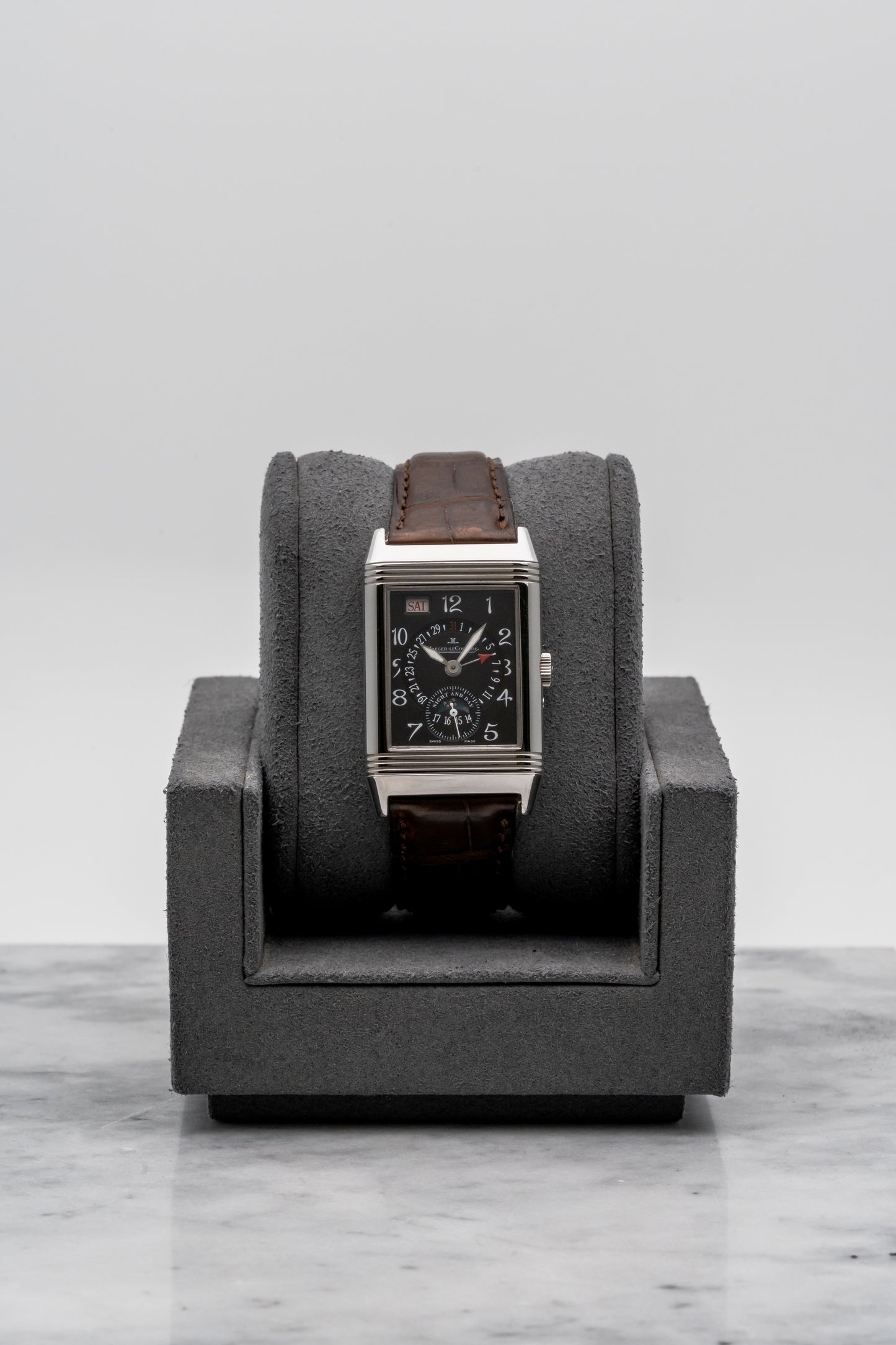 Jaeger-LeCoultre Reverso Calendar Date Moonphase Q274347A Black Dial