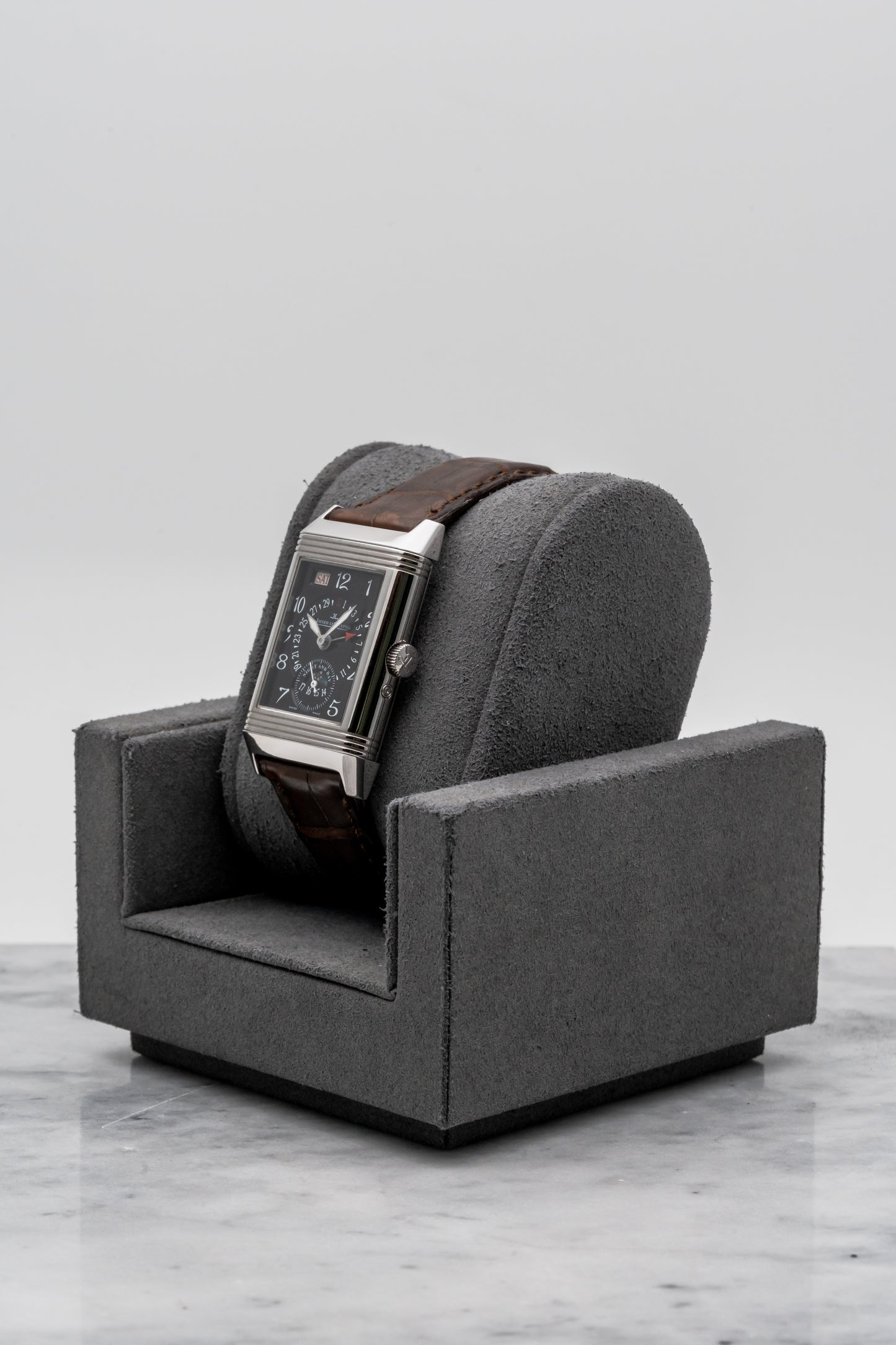 Jaeger-LeCoultre Reverso Calendar Date Moonphase Q274347A Black Dial