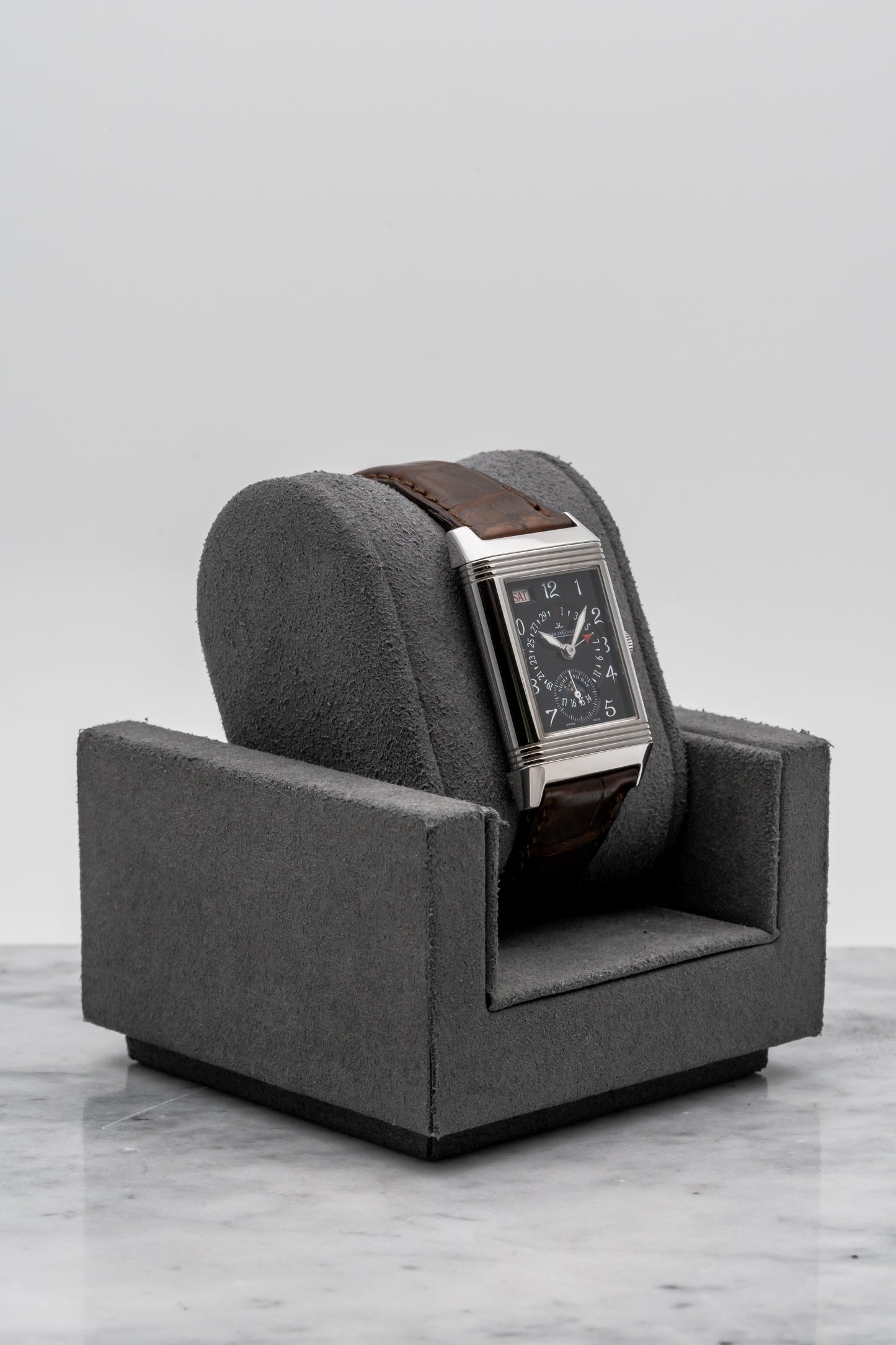 Jaeger-LeCoultre Reverso Calendar Date Moonphase Q274347A Black Dial
