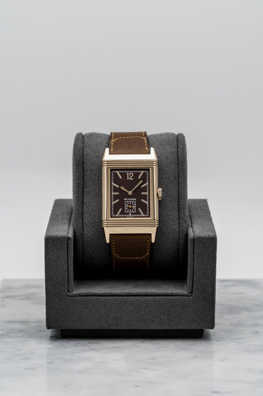 Jaeger-LeCoultre Reverso Tribute Small Seconds Q2782560 Rose Gold, Chocolate Dial