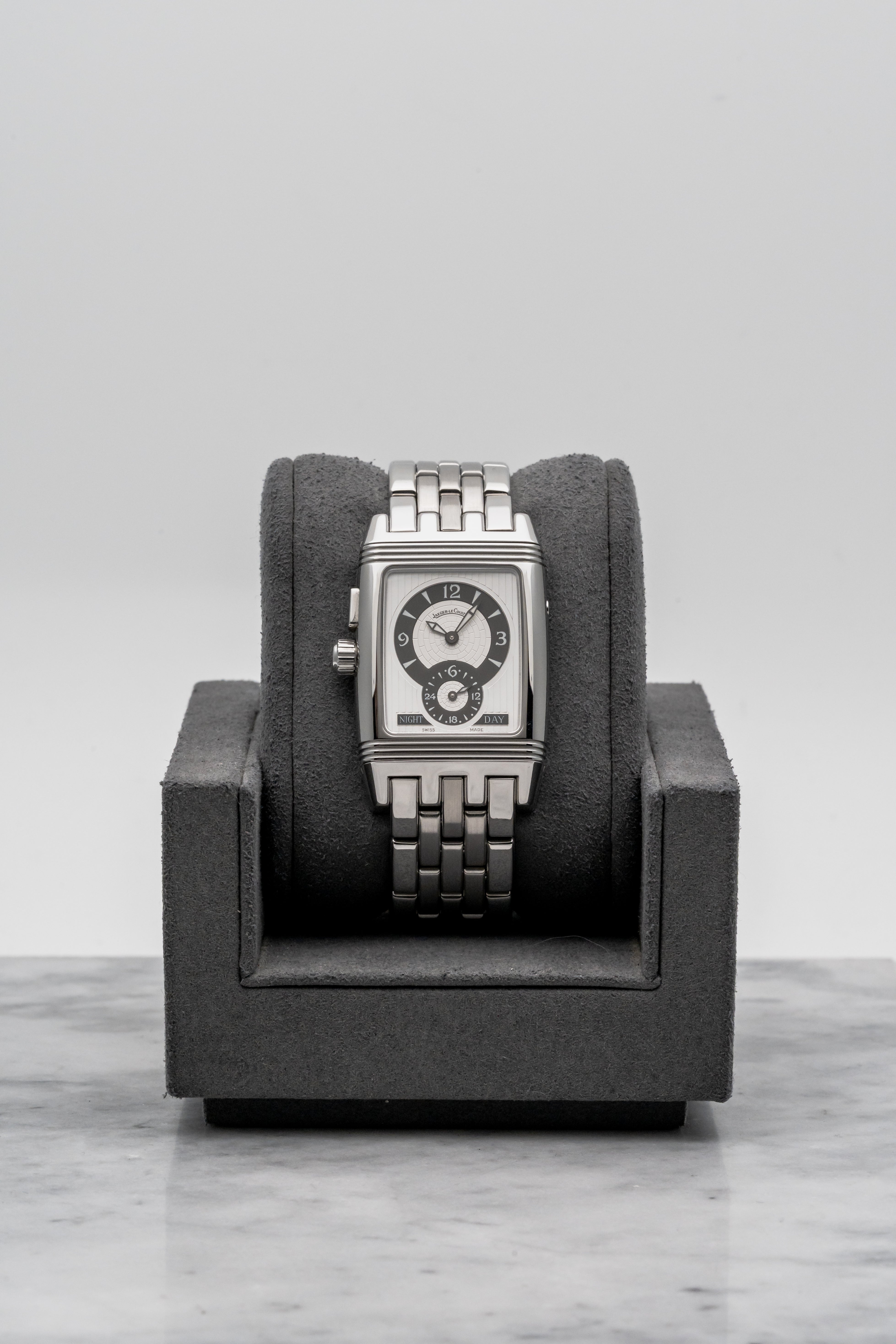 Jaeger-LeCoultre Reverso Gran Sport Q2948102, Black & Silver Dial