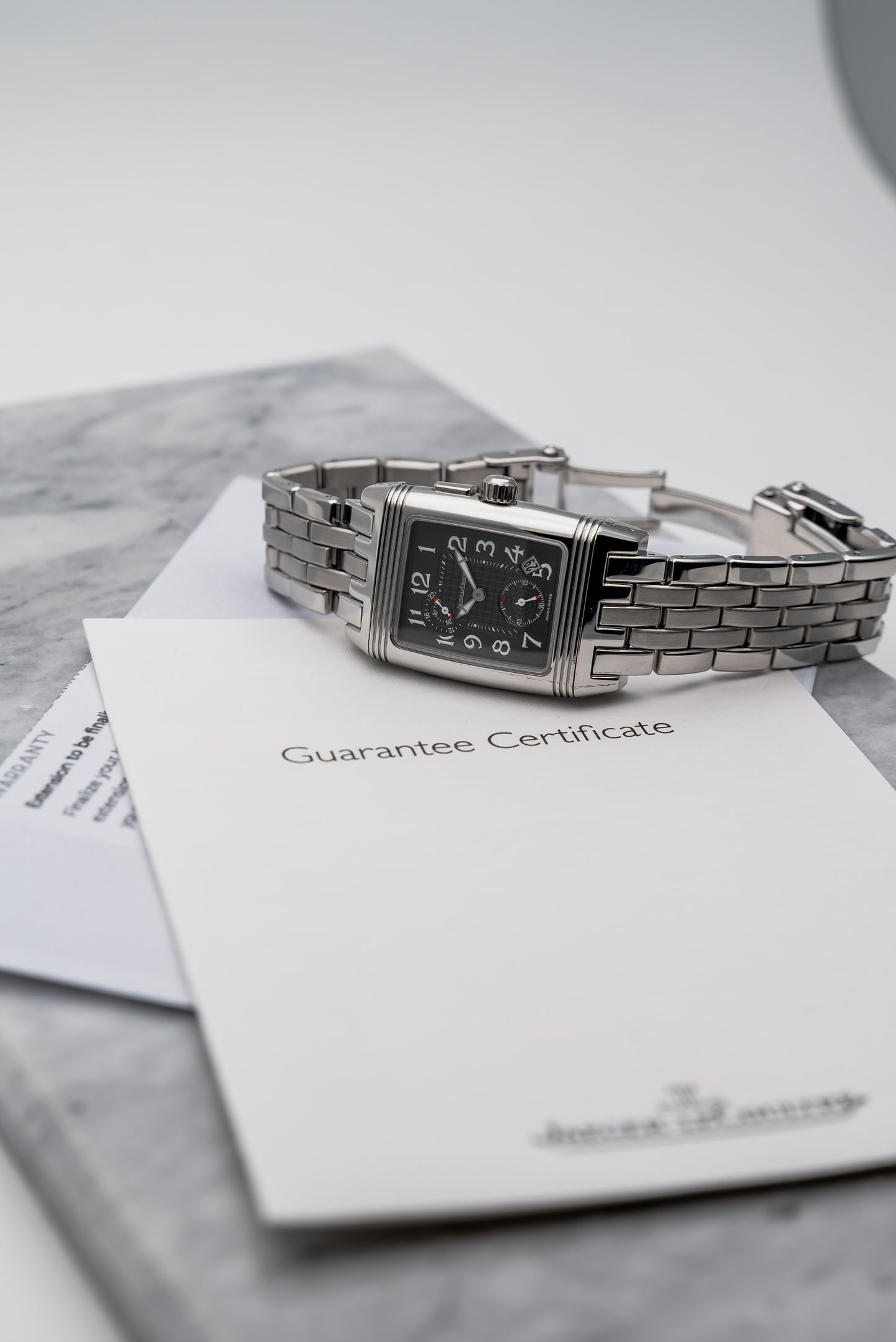 Jaeger-LeCoultre Reverso Gran Sport Q2948102, Black & Silver Dial
