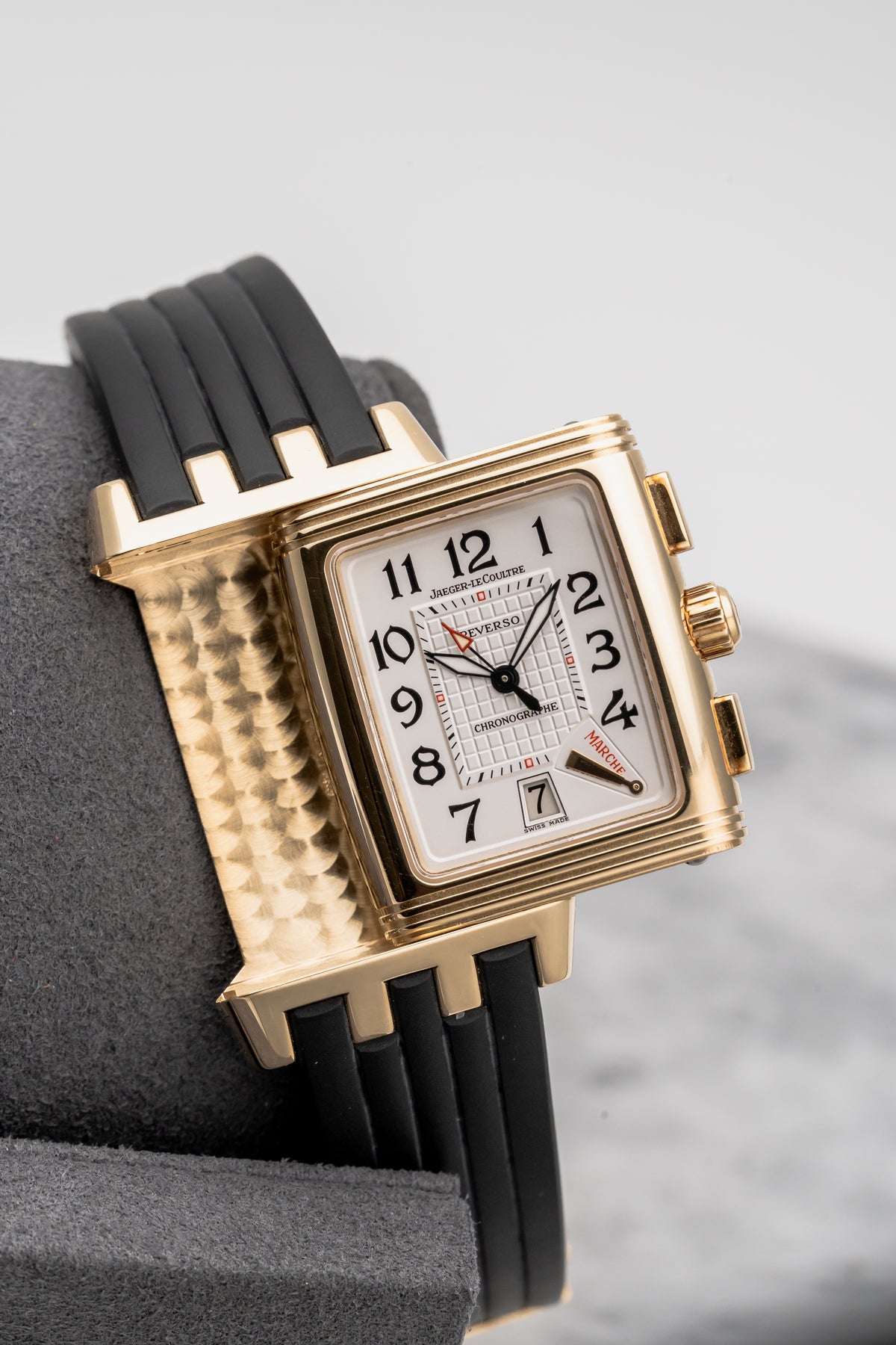 Jaeger-LeCoultre Reverso Gran’Sport Chronographe Rétrograde Q2951620 Silver Dial