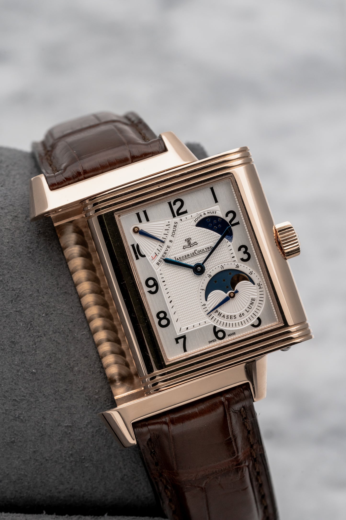 Jaeger-LeCoultre Reverso Grande Sun Moon Q3042420 Silver Dial