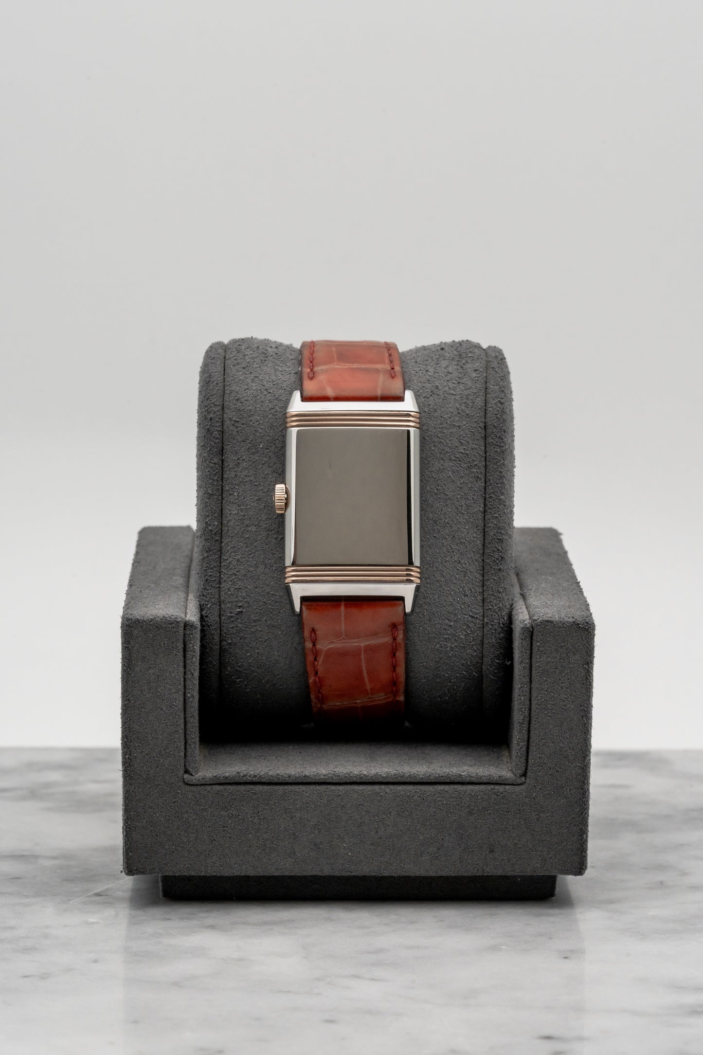 Jaeger-LeCoultre Reverso Ultra Thin Steel/Rose Gold Q3224420 Silver Dial