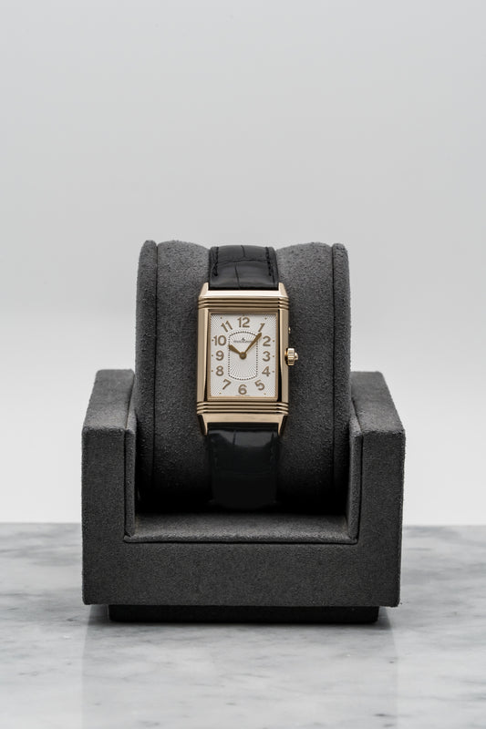 Jaeger-LeCoultre Reverso Duetto Q3302421 Rose Gold, Silver & Pink Mother-of-Pearl Dial