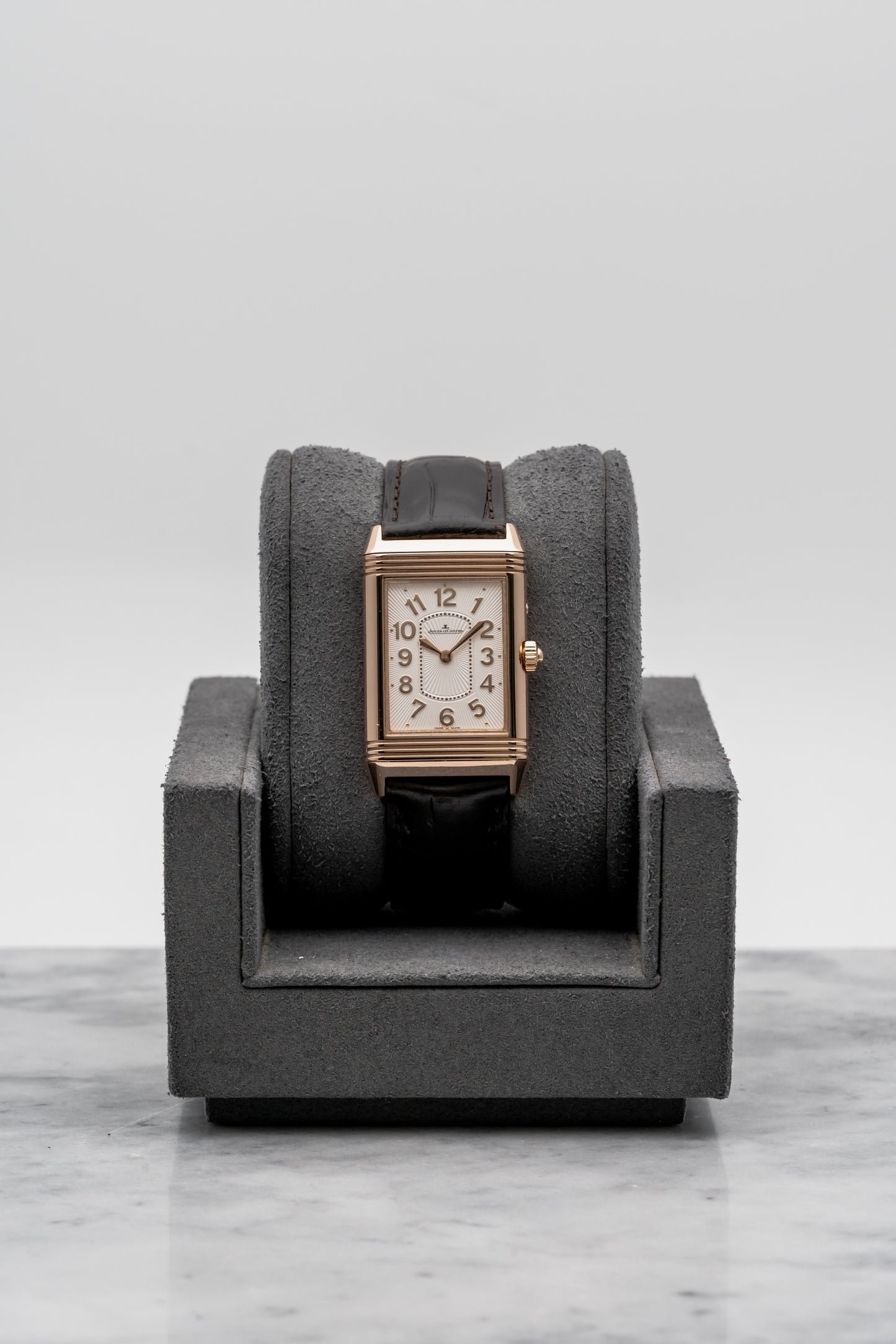 Jaeger-LeCoultre Reverso Duetto Q3302421 Silver & Pink Mother-of-Pearl Dial
