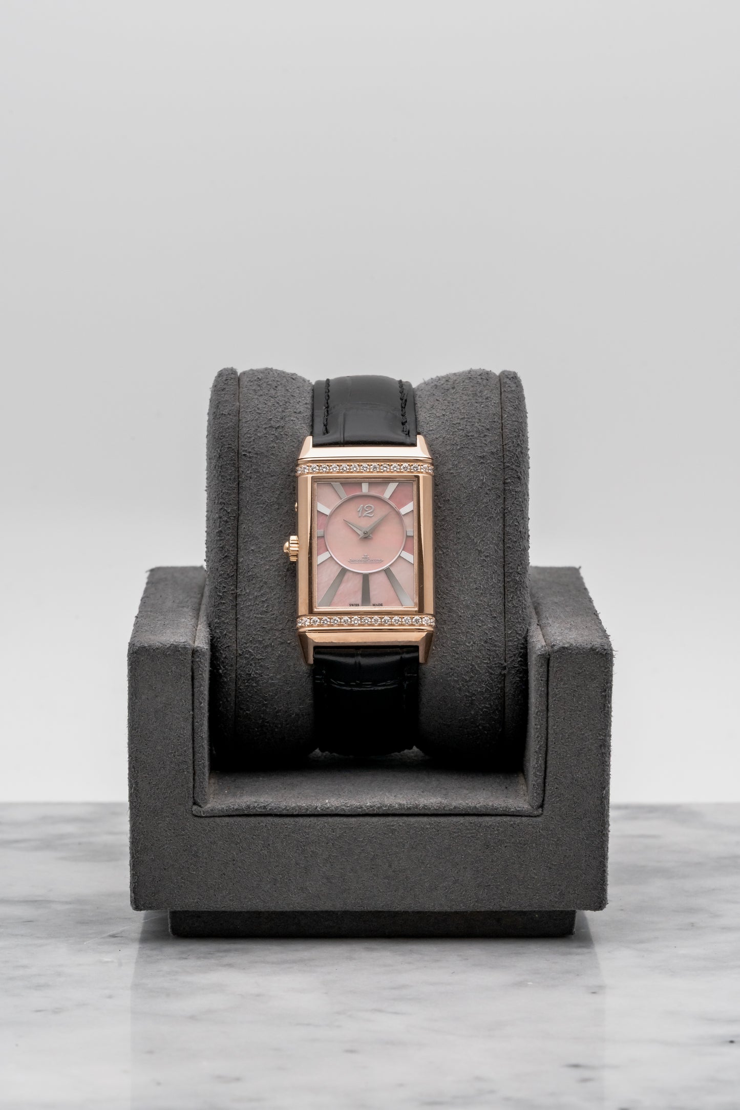 Jaeger-LeCoultre Reverso Classic Small Duetto Q3302421 Pink Mother-of-Pearl Dial