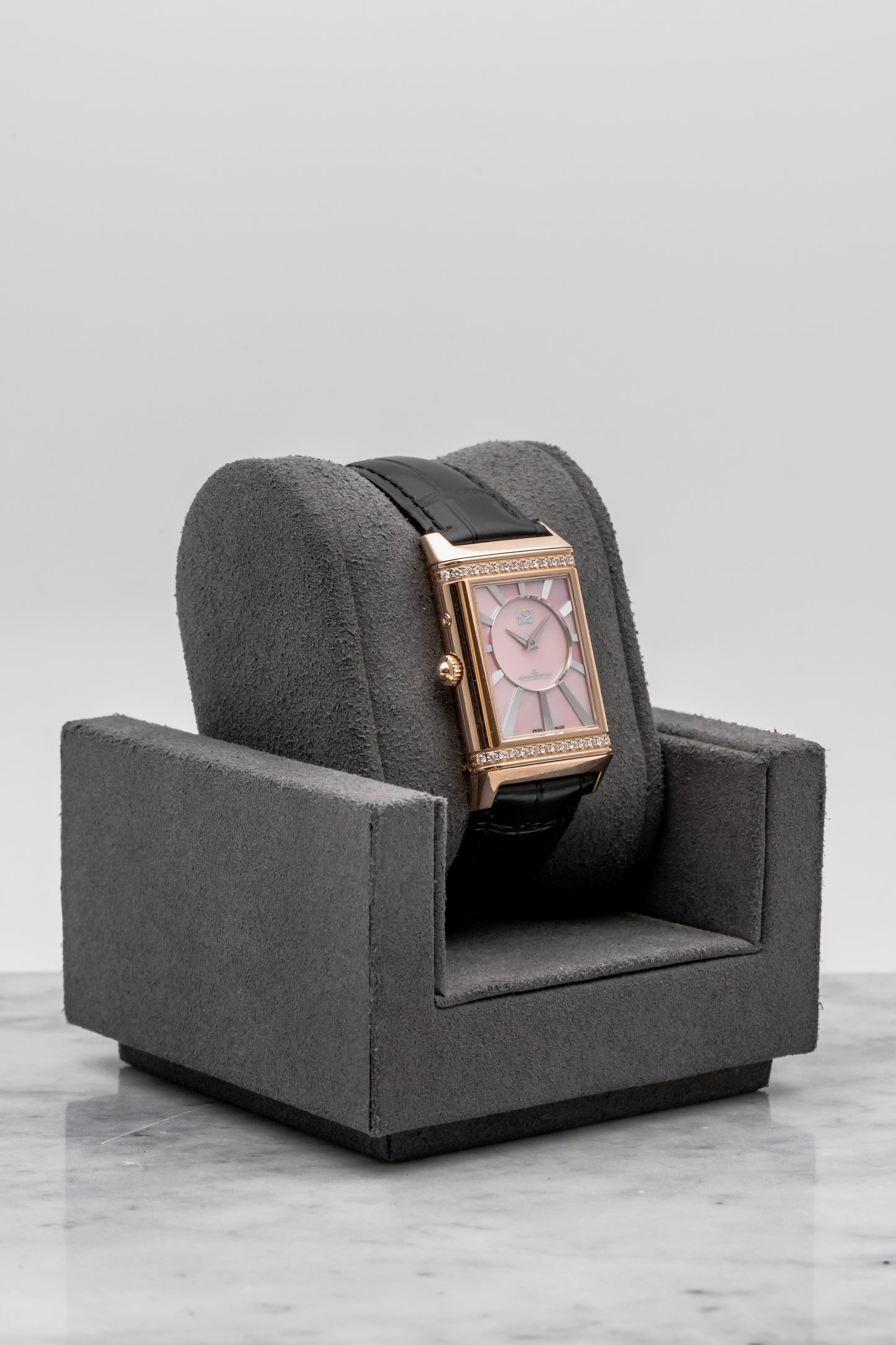 Jaeger-LeCoultre Reverso Classic Small Duetto Q3302421 Pink Mother-of-Pearl Dial