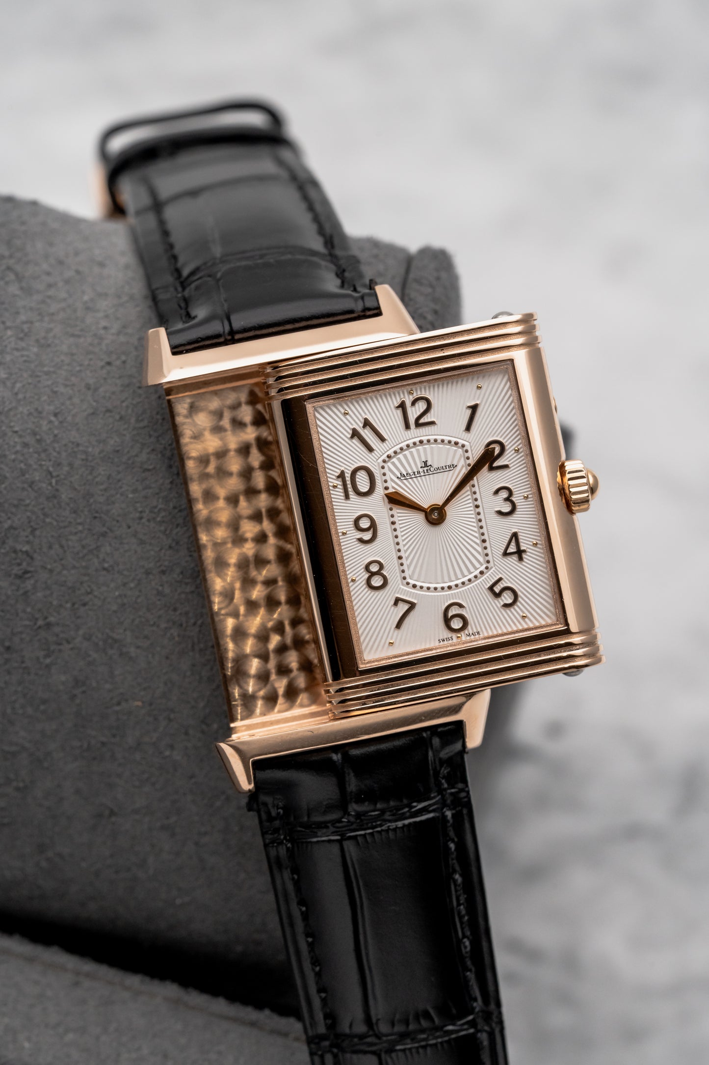 Jaeger-LeCoultre Reverso Classic Small Duetto Q3302421 Pink Mother-of-Pearl Dial
