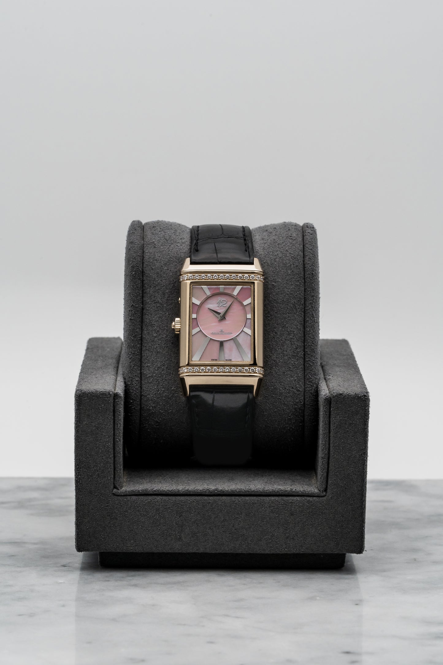 Jaeger-LeCoultre Reverso Duetto Q3302421 Rose Gold, Silver & Pink Mother-of-Pearl Dial