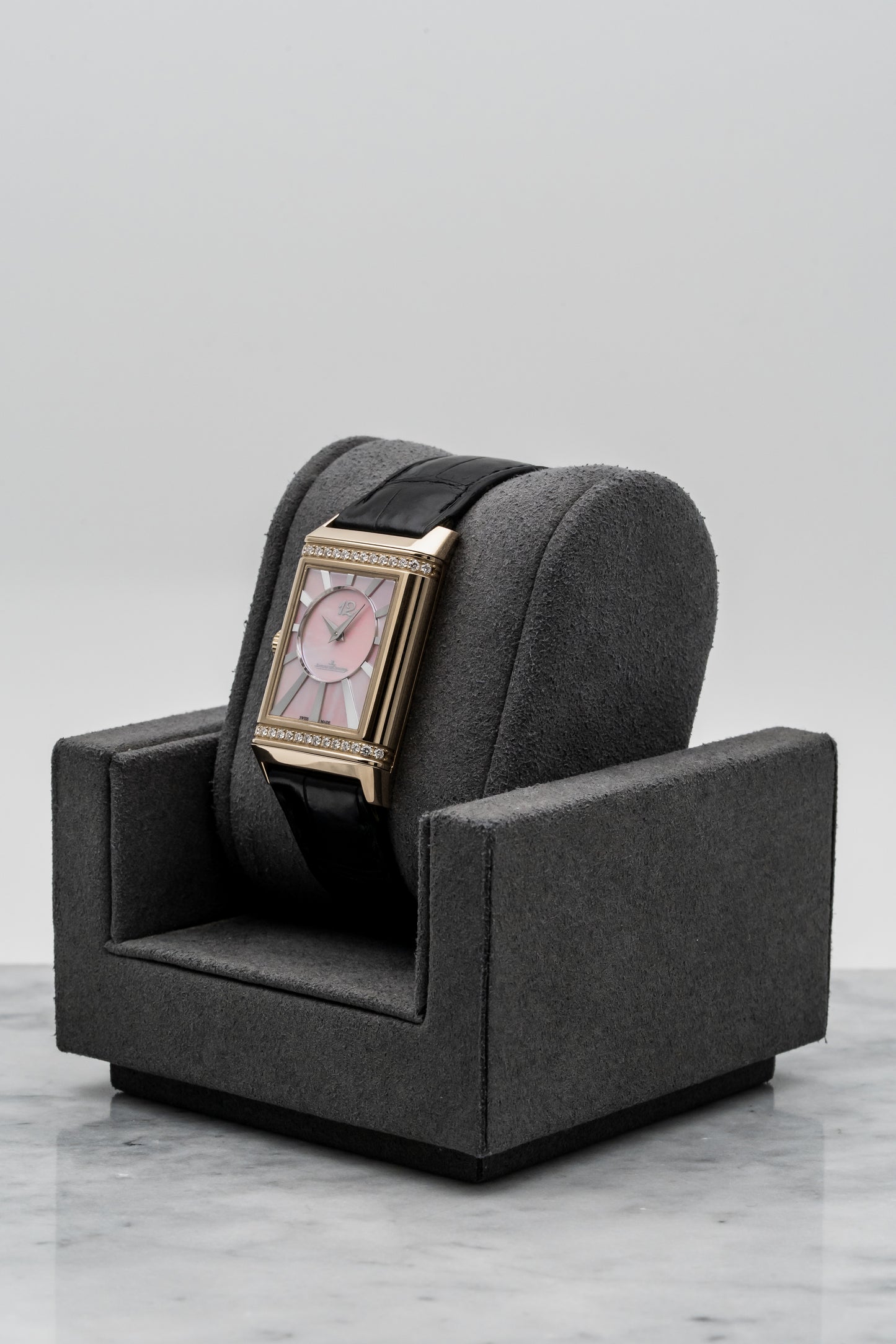 Jaeger-LeCoultre Reverso Duetto Q3302421 Rose Gold, Silver & Pink Mother-of-Pearl Dial