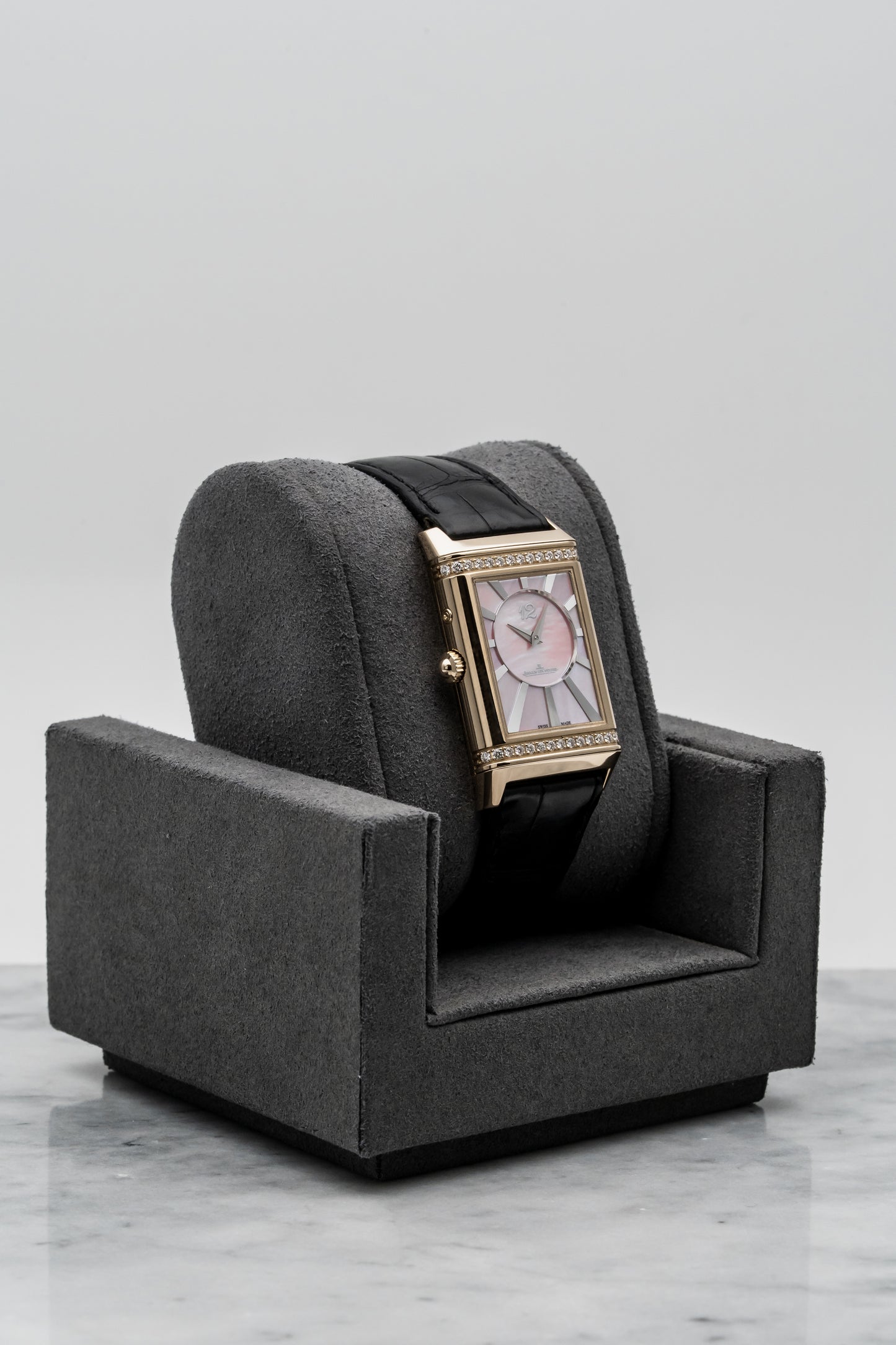 Jaeger-LeCoultre Reverso Duetto Q3302421 Rose Gold, Silver & Pink Mother-of-Pearl Dial