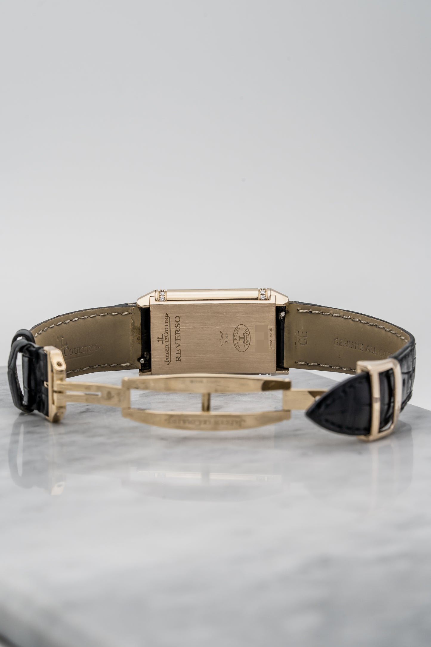 Jaeger-LeCoultre Reverso Duetto Q3302421 Rose Gold, Silver & Pink Mother-of-Pearl Dial