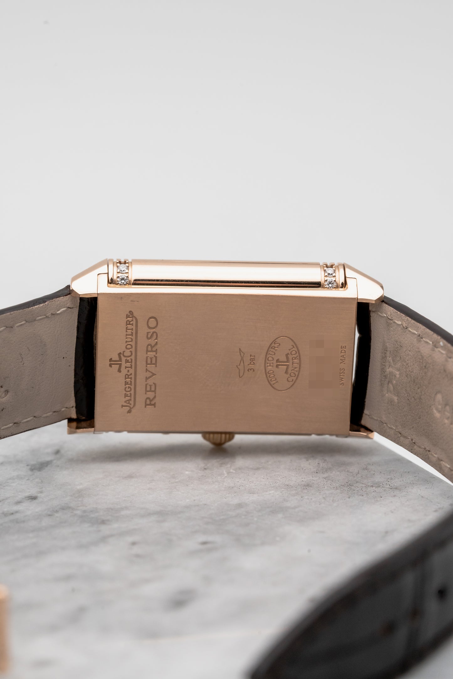 Jaeger-LeCoultre Reverso Duetto Q3302421 Silver & Pink Mother-of-Pearl Dial