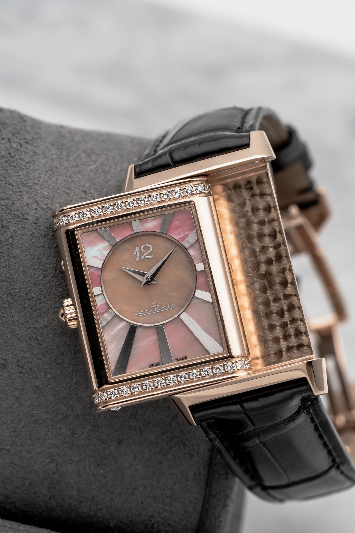 Jaeger-LeCoultre Q330242J Reverso Duetto Silver/Mother-of-Pearl Dial